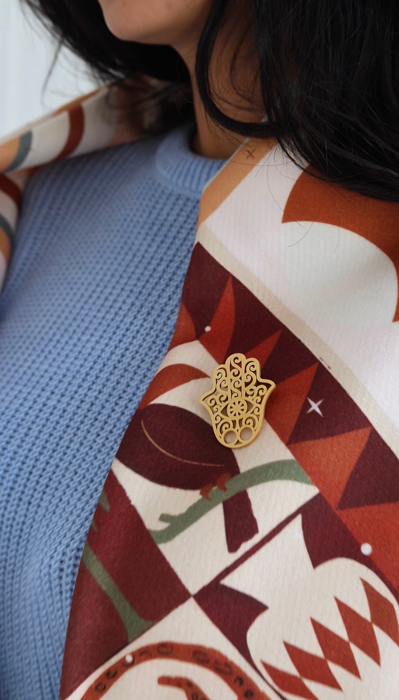 GiGi Pullover + Sun & Soul Scarf