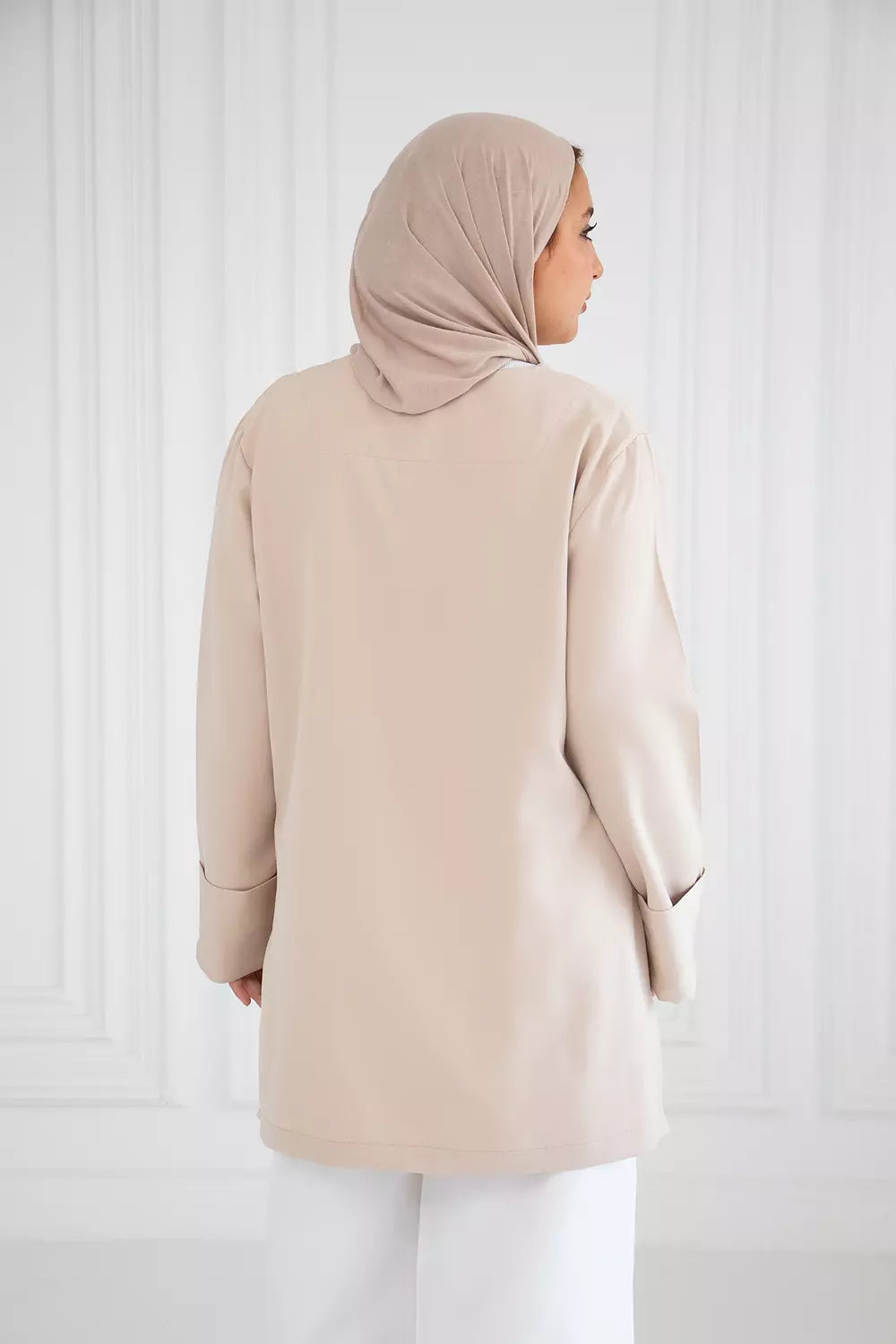 Rosa high and low blouse