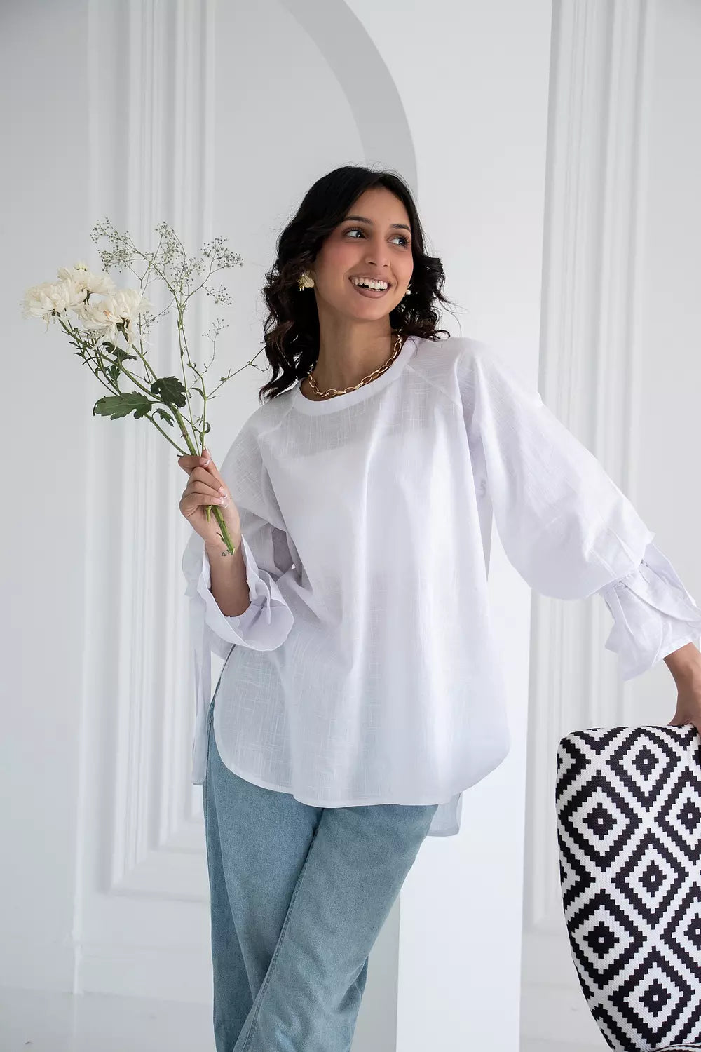 Bow blouse