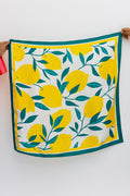 Green lemon scarf