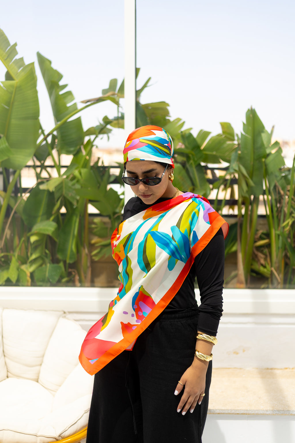 Flora Fiesta Scarf