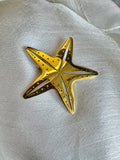 Sea star brooch