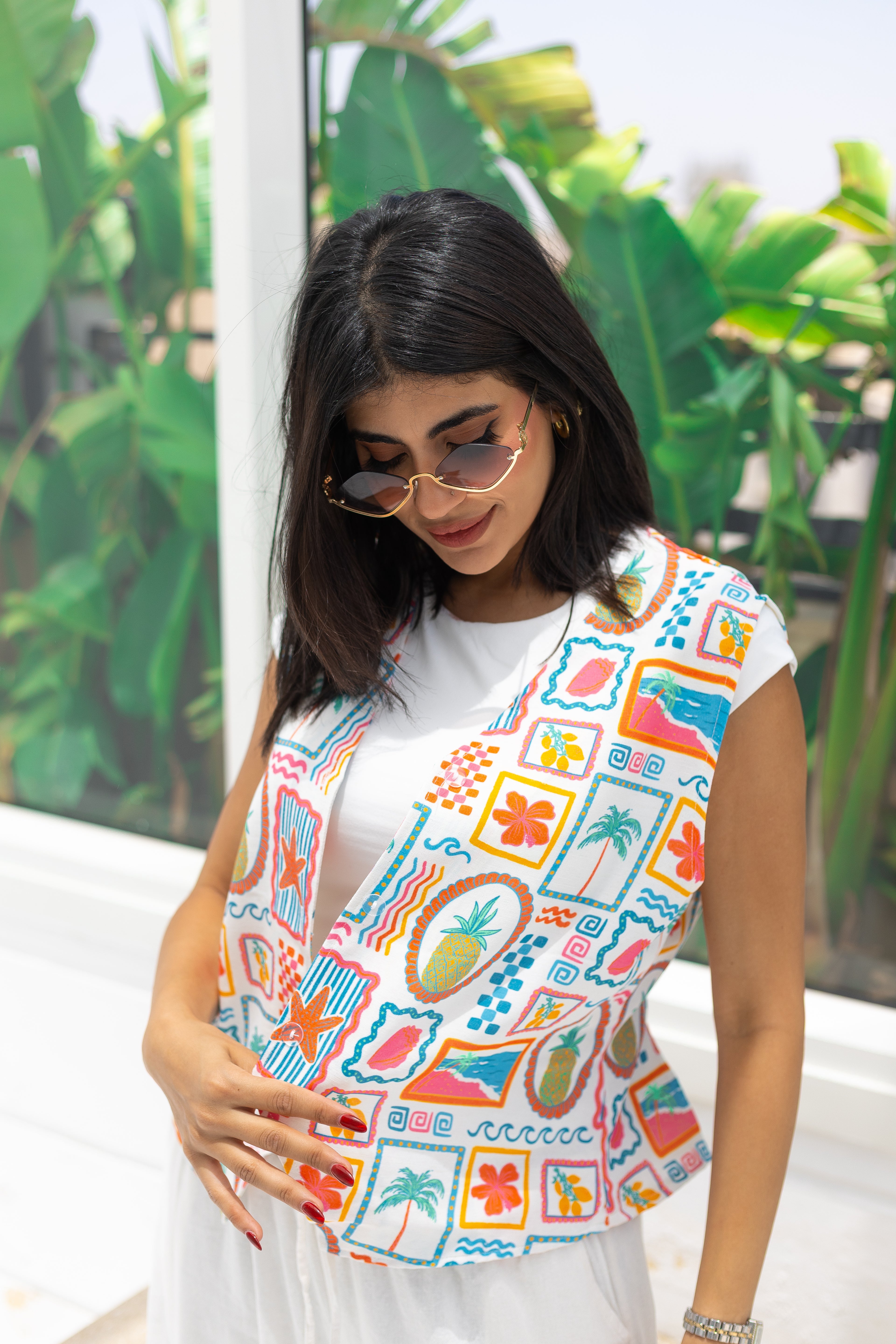 Postcard Vest