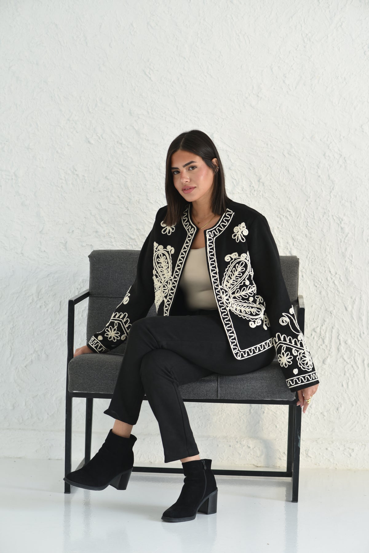 Eliena  Embroidered jacket