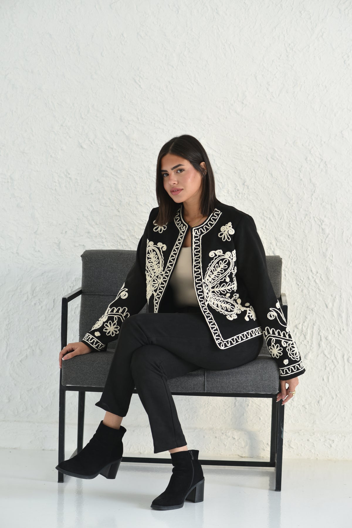 Eliena  Embroidered jacket