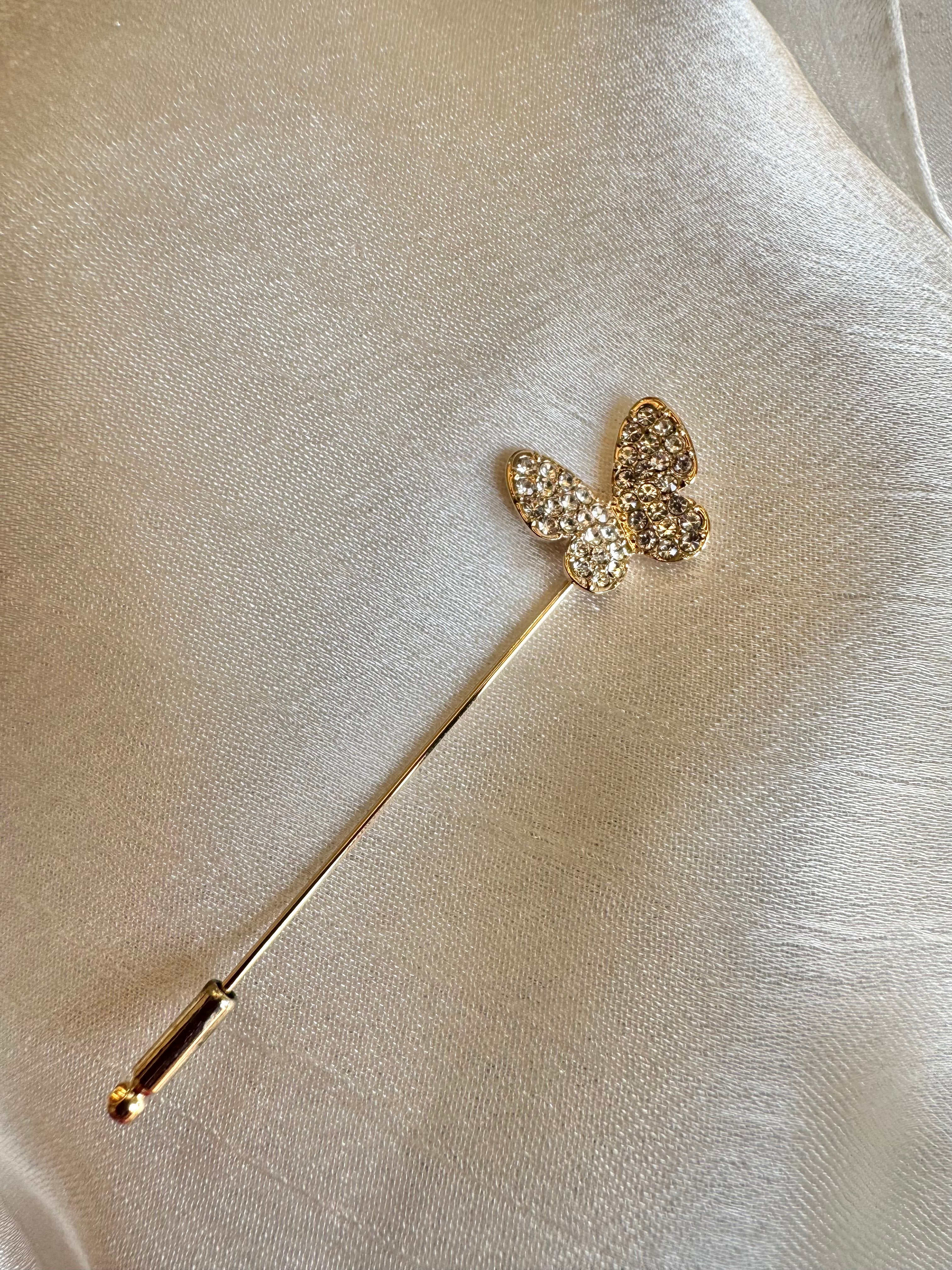Butterfly pin