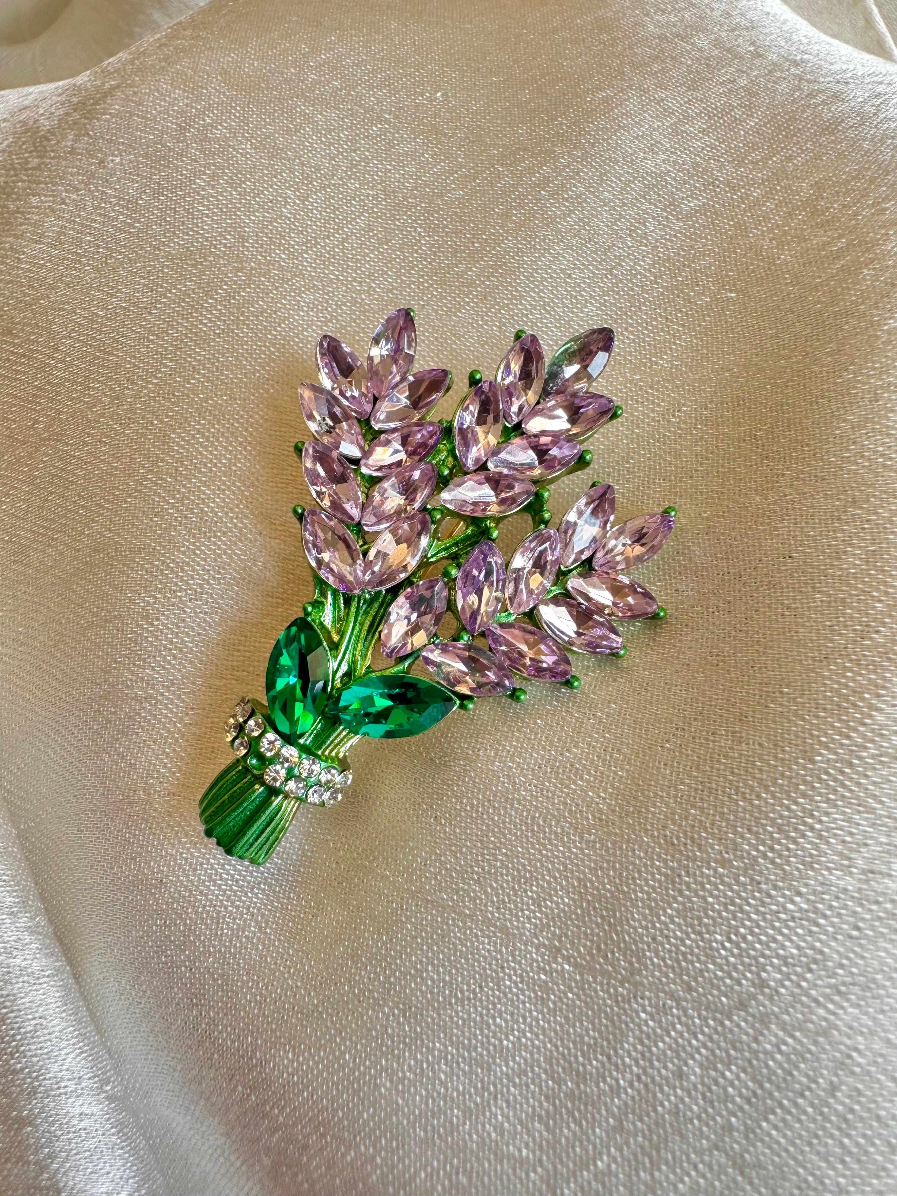 Tulip brooch
