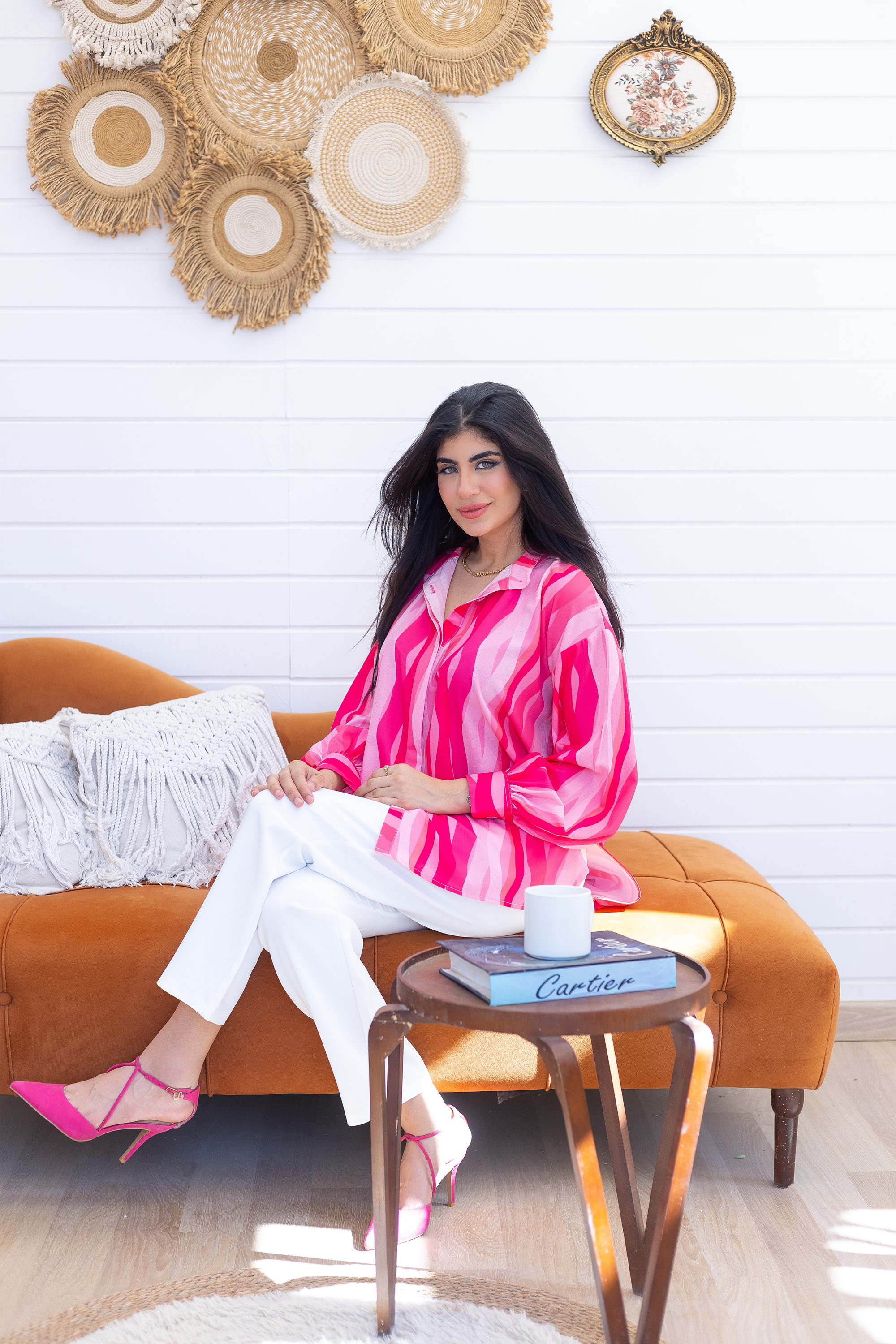 Pinky pinky blouse