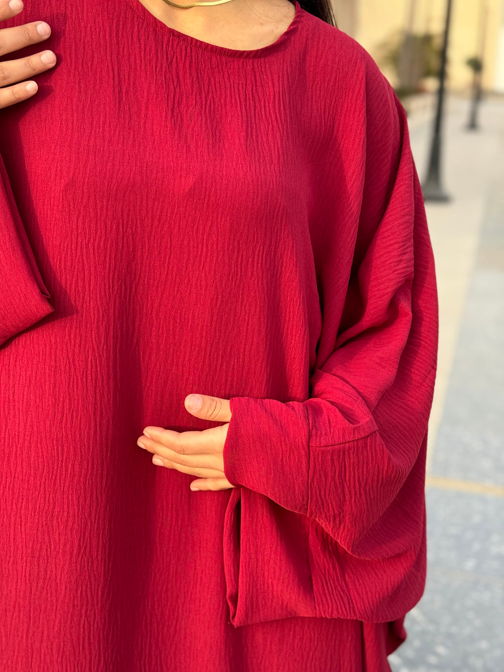 Simple abaya