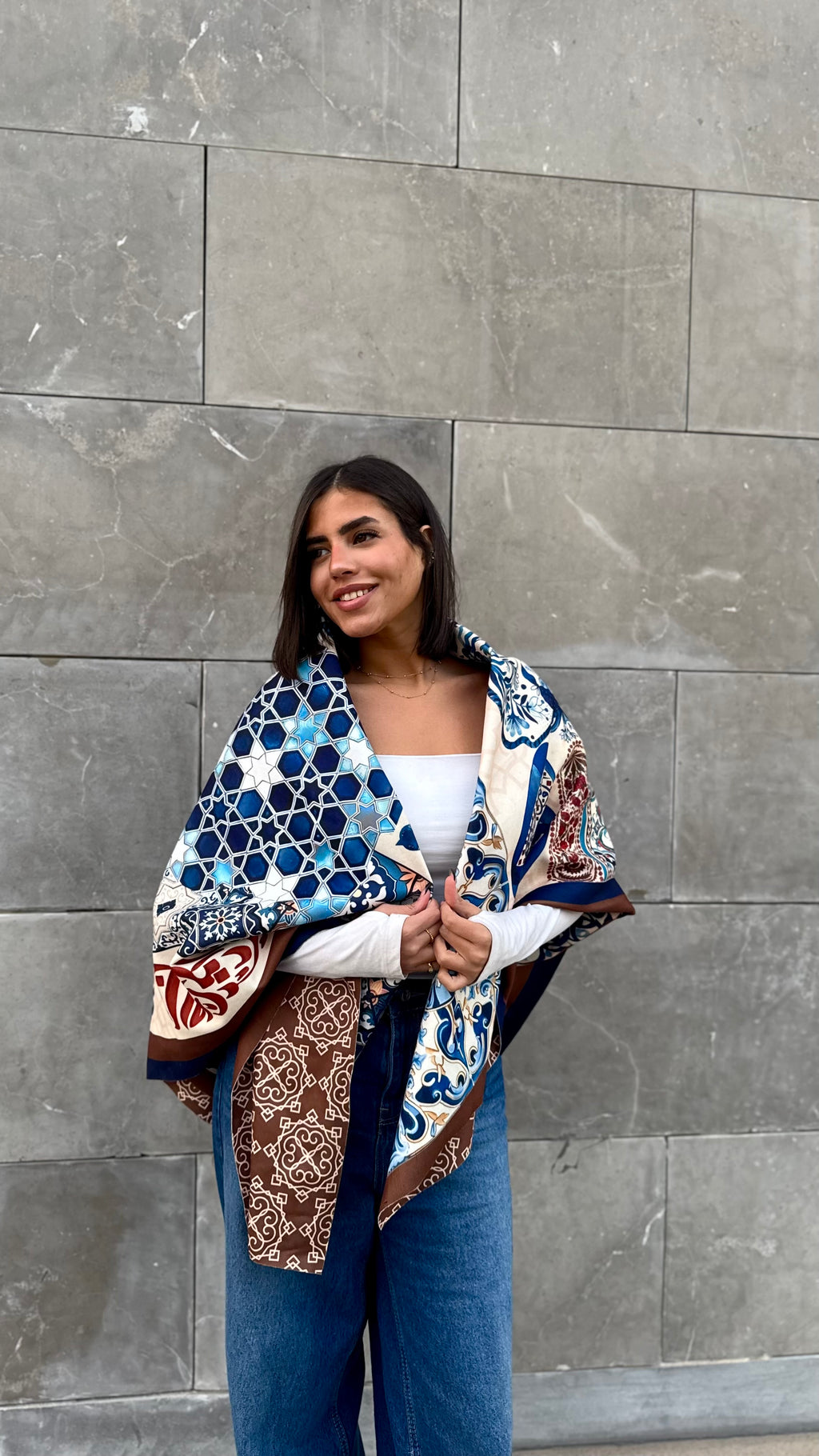 Moroccan Mosaic Scarf