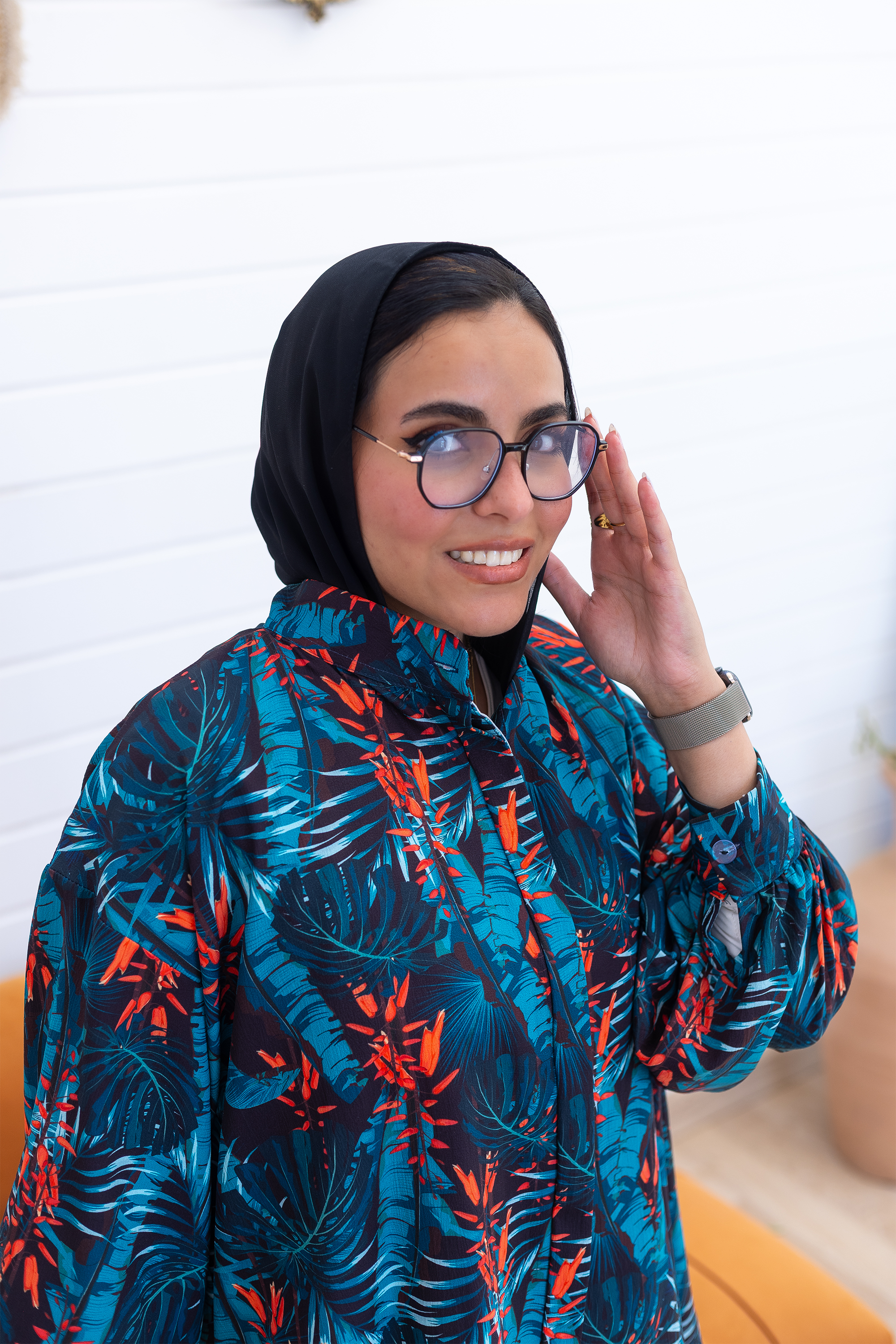 The Teal Tropicana Blouse