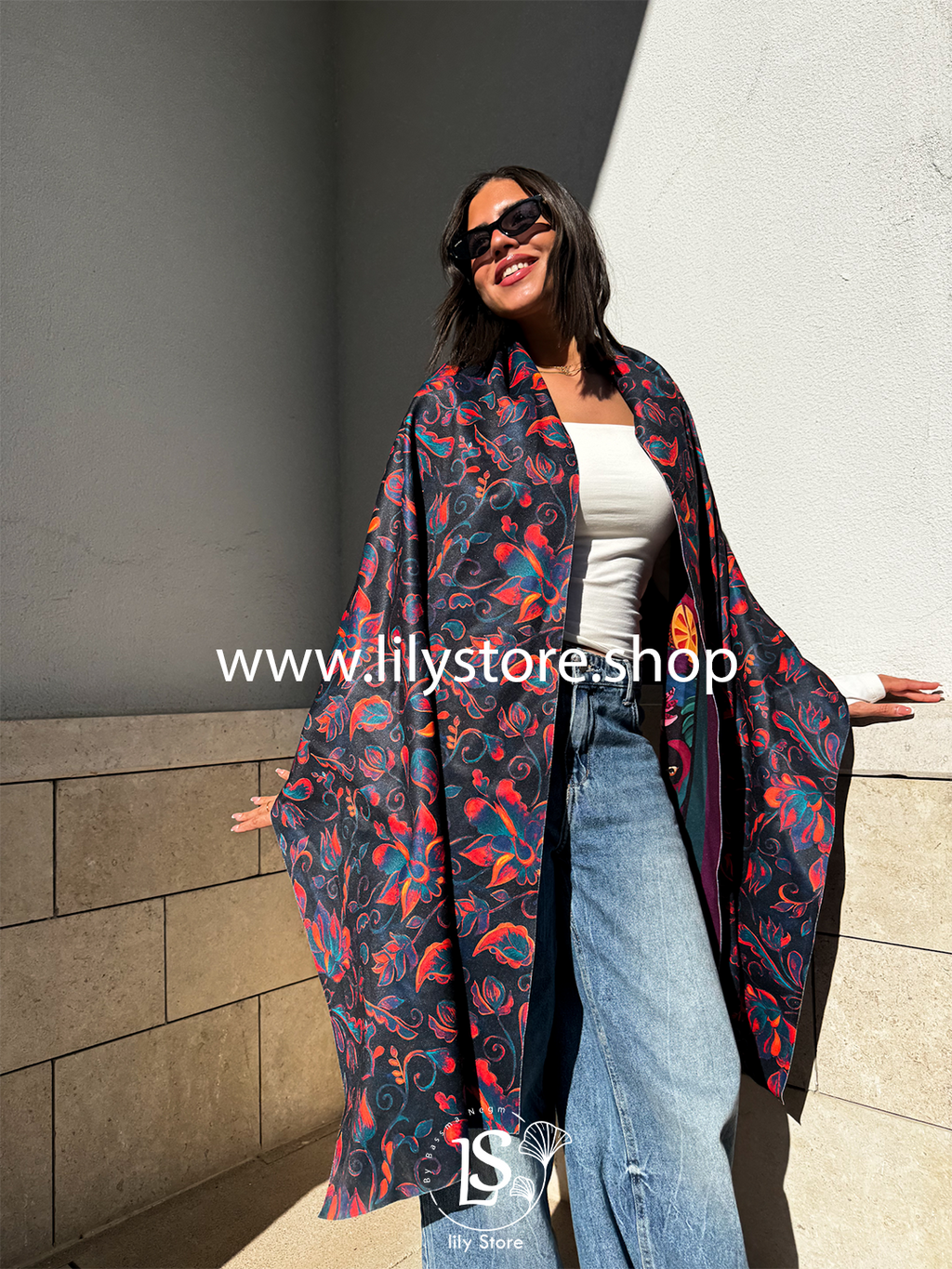 Velvet Jungle Scarf rectangle