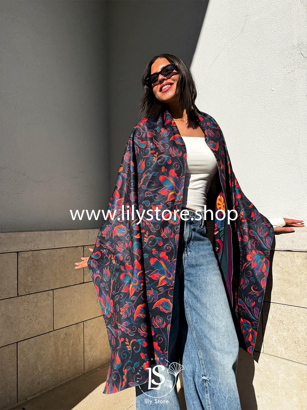 Velvet Jungle Scarf rectangle