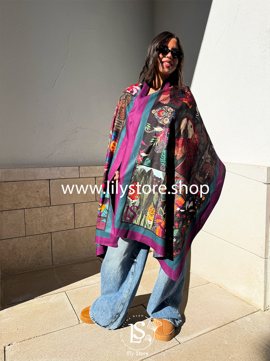 Velvet Jungle Scarf rectangle