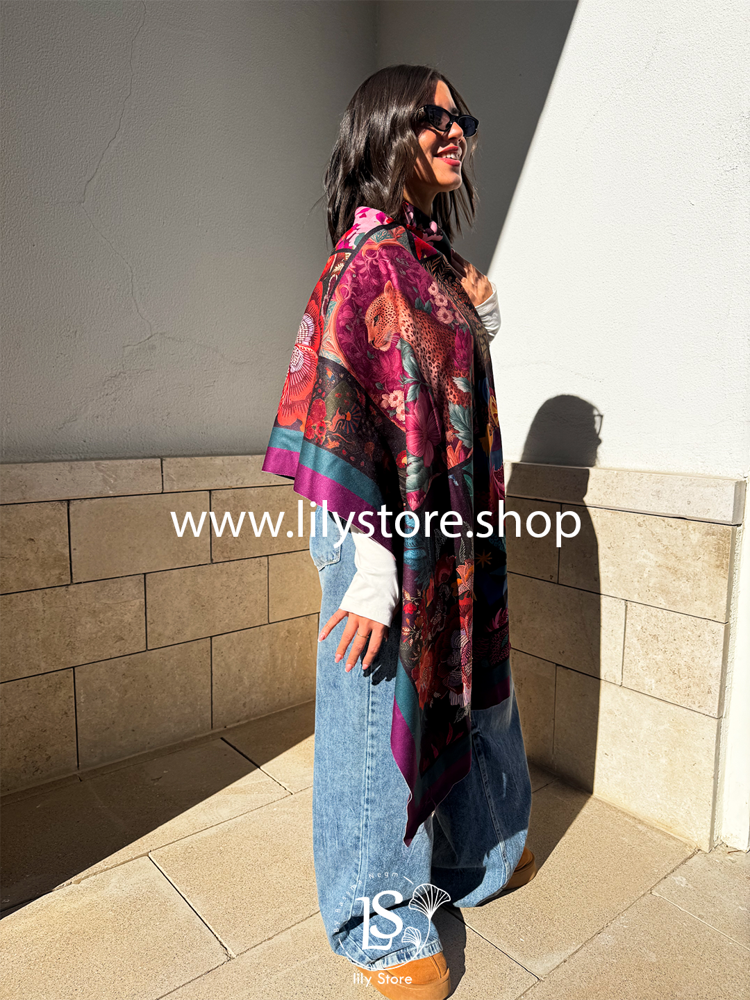 Velvet Jungle Scarf rectangle