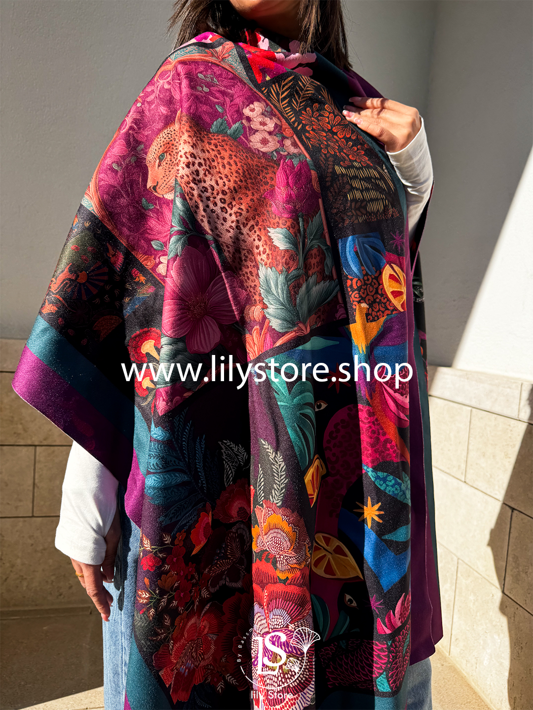 Velvet Jungle Scarf rectangle