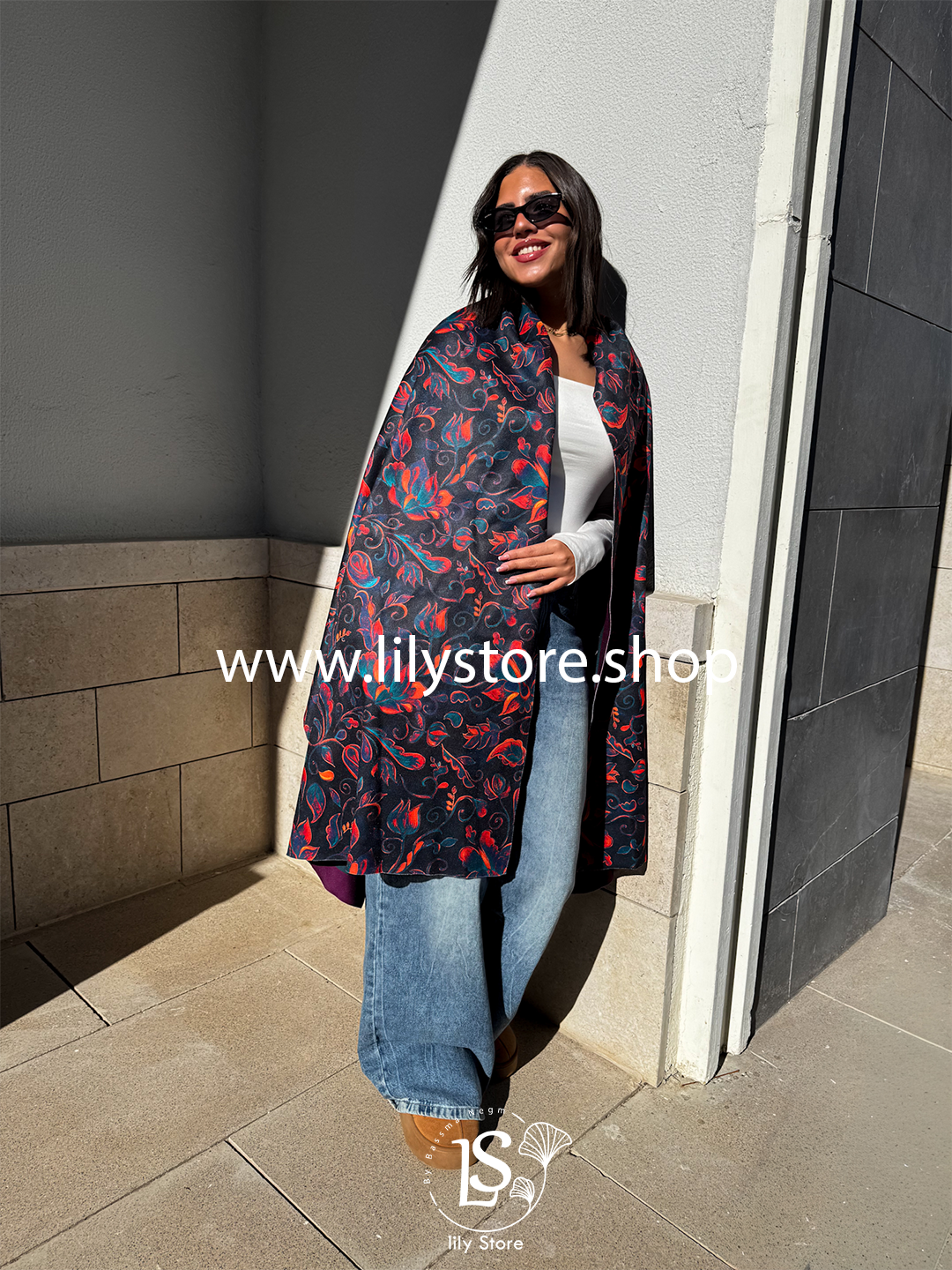 Velvet Jungle Scarf rectangle