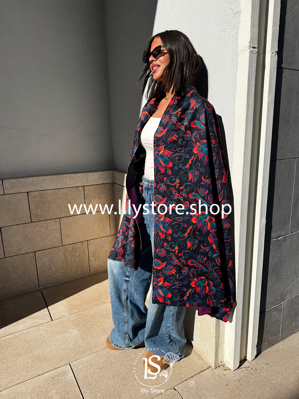 Velvet Jungle Scarf rectangle