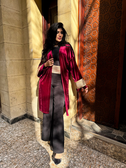 Opal mid length Kaftan