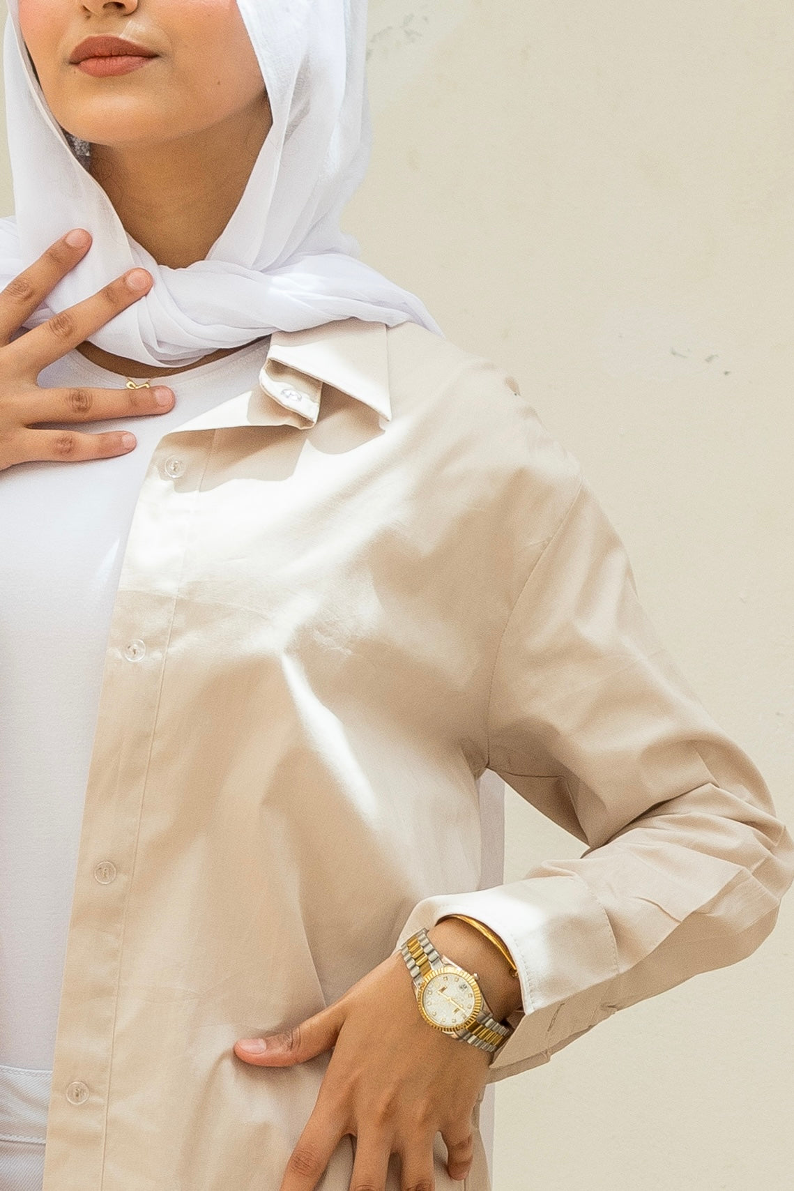 Poplin shirt
