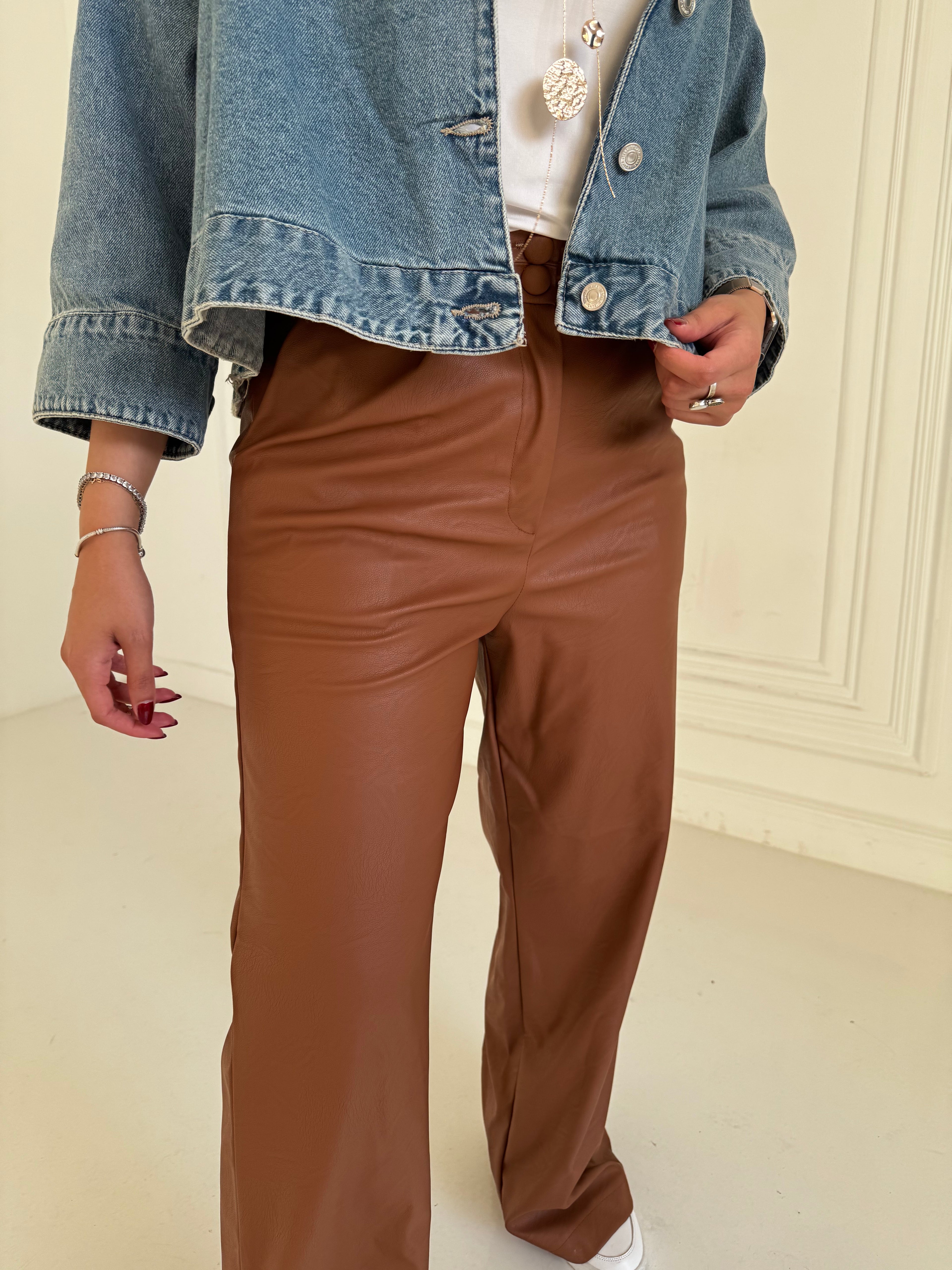 Leather pant