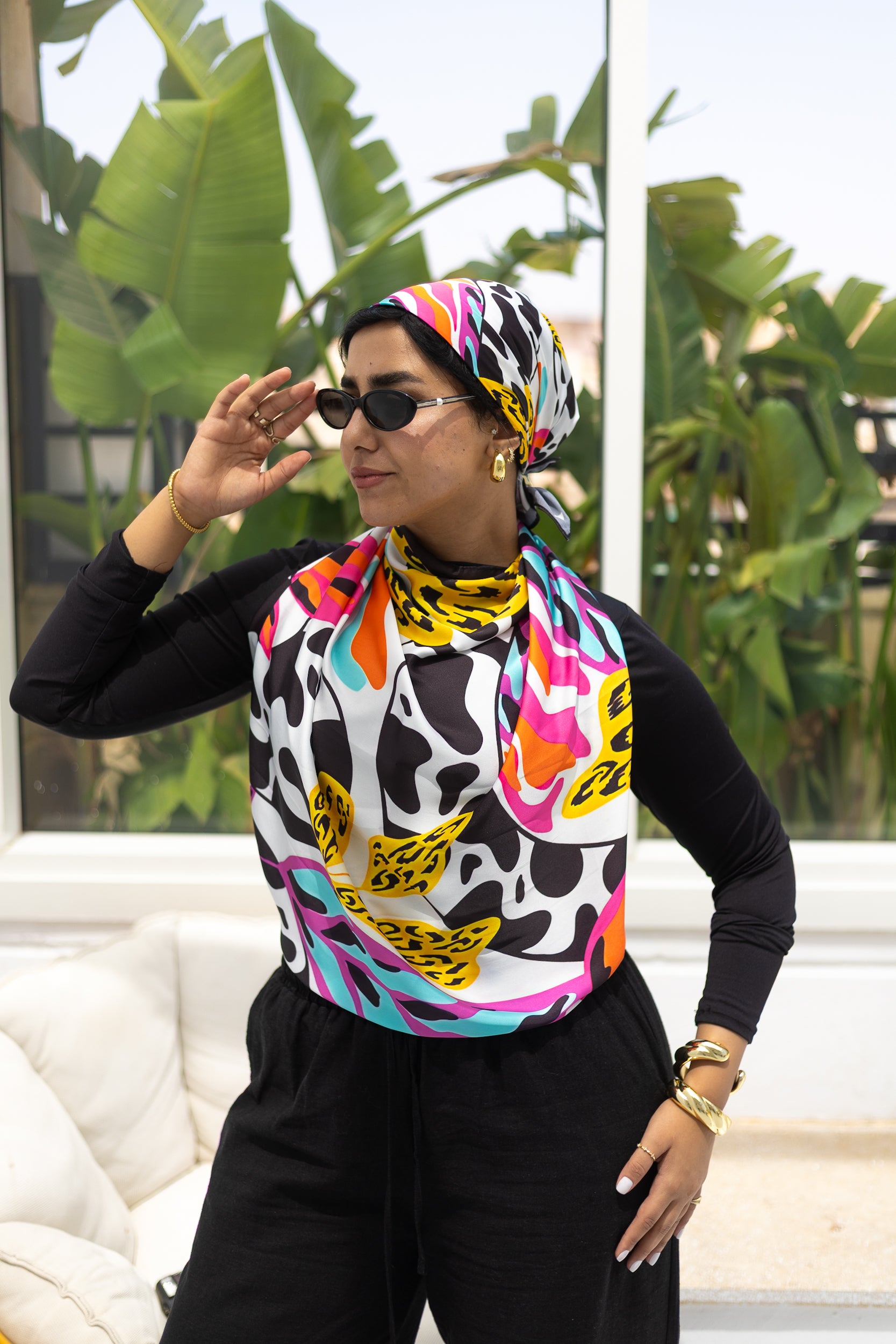 Neon Jungle Scarf