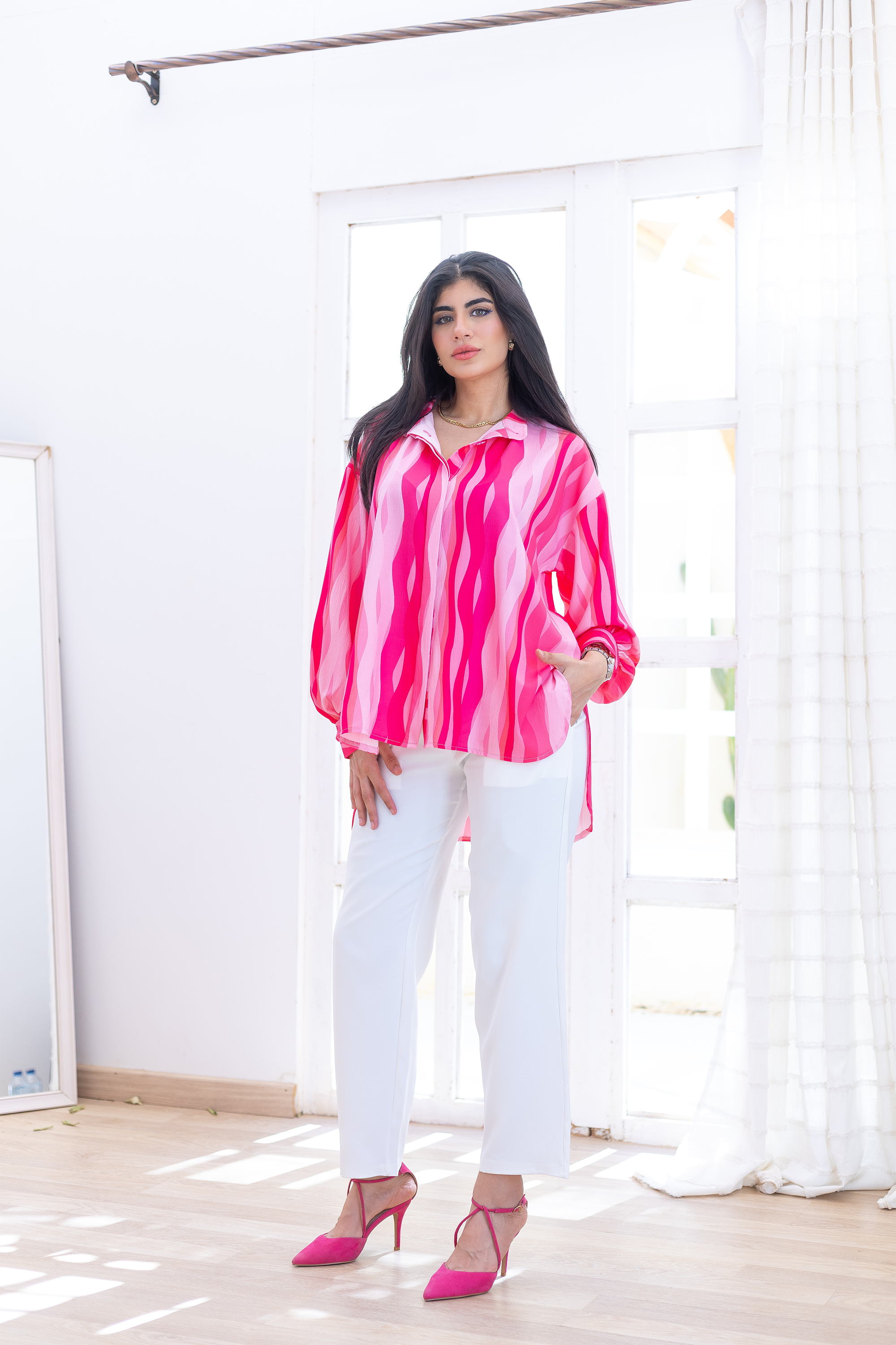 Pinky pinky blouse