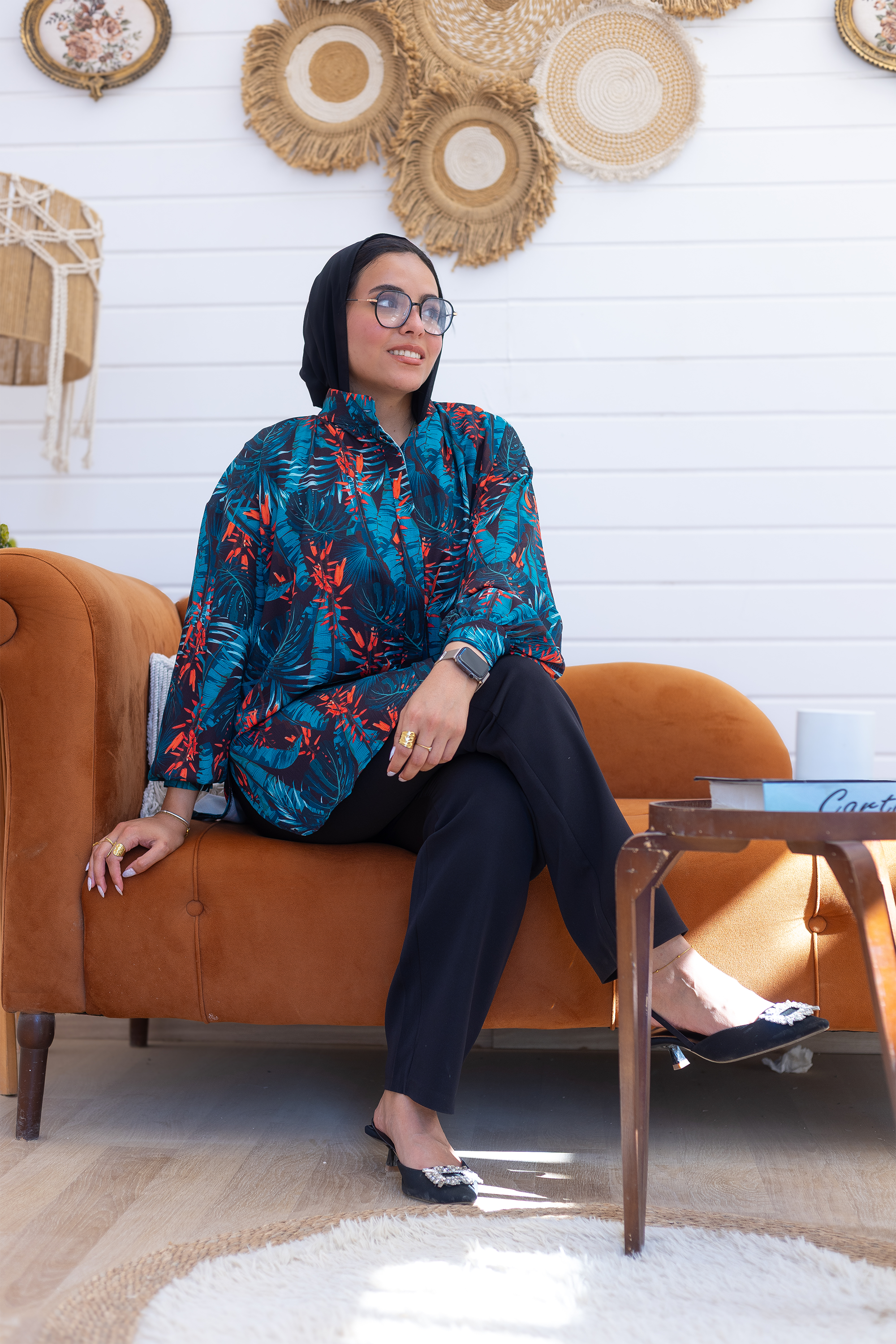 The Teal Tropicana Blouse