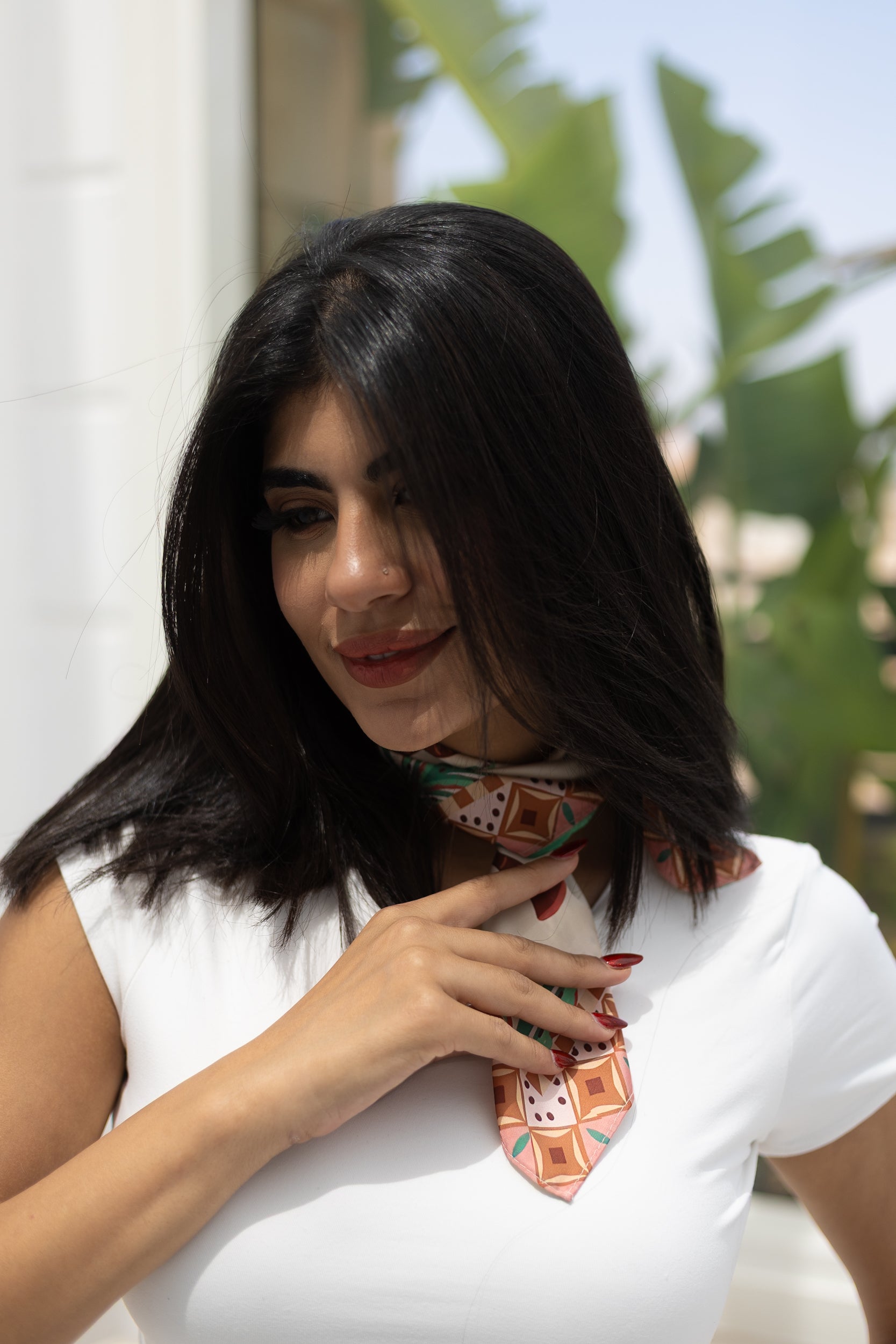 Palm Oasis Scarf