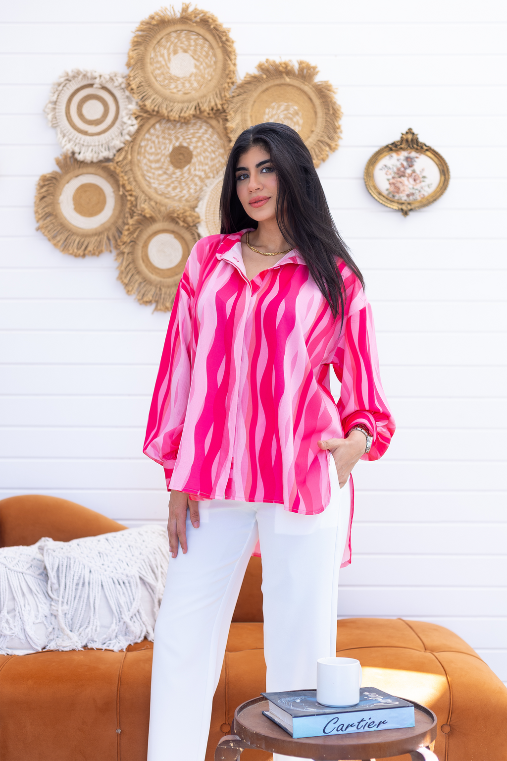 Pinky pinky blouse