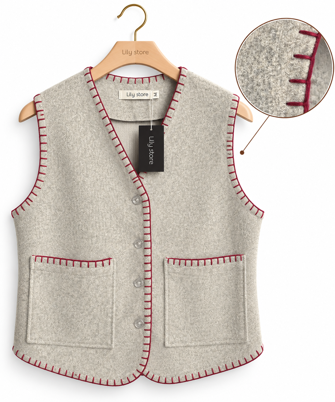 The Handmade Stitch Vest