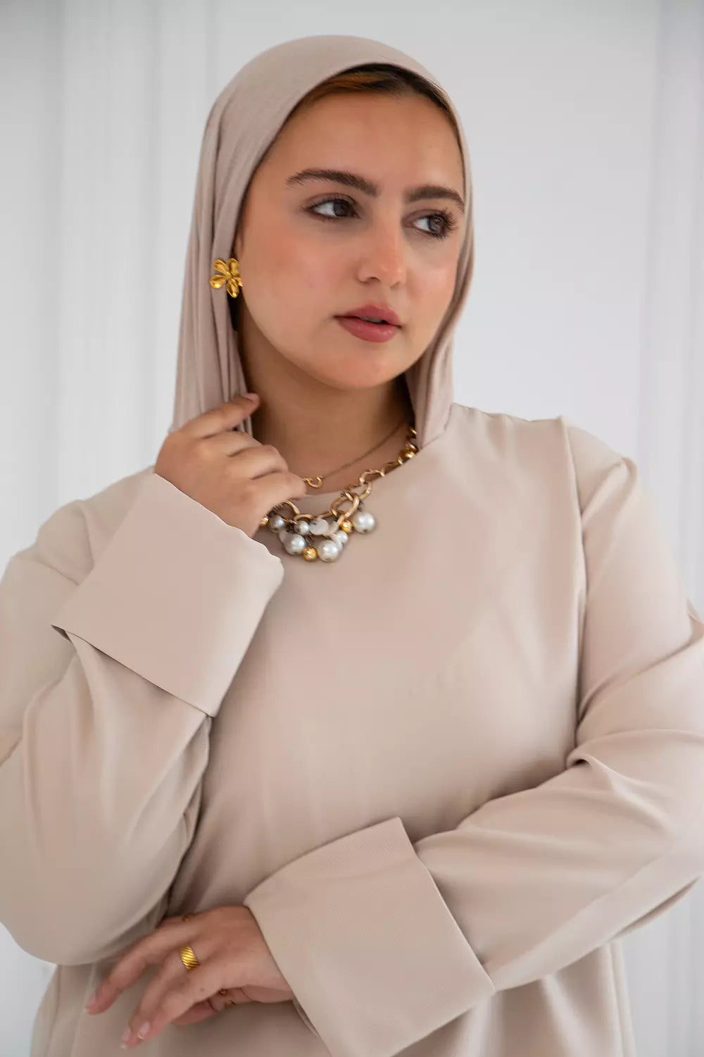 Rosa high and low blouse