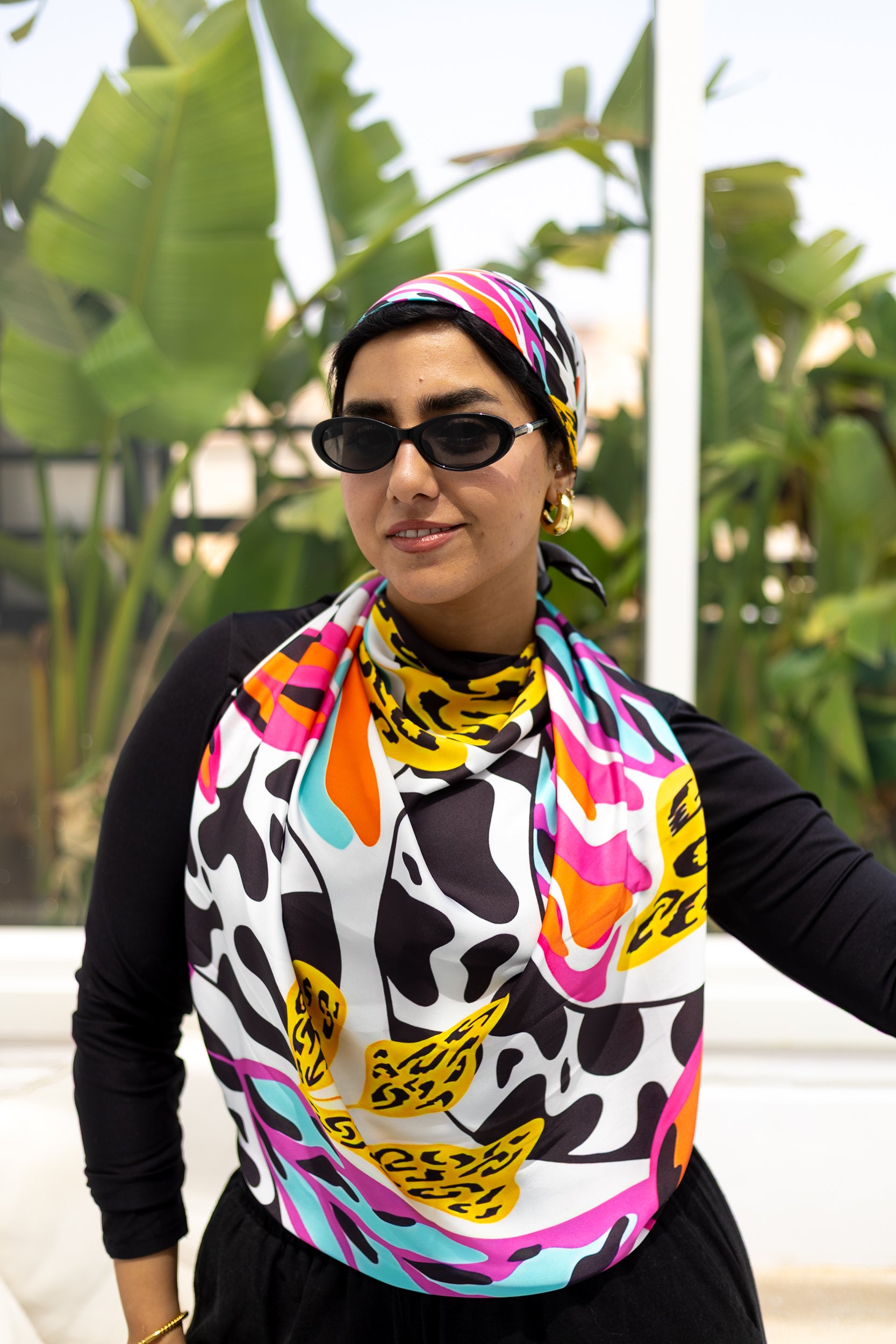 Neon Jungle Scarf