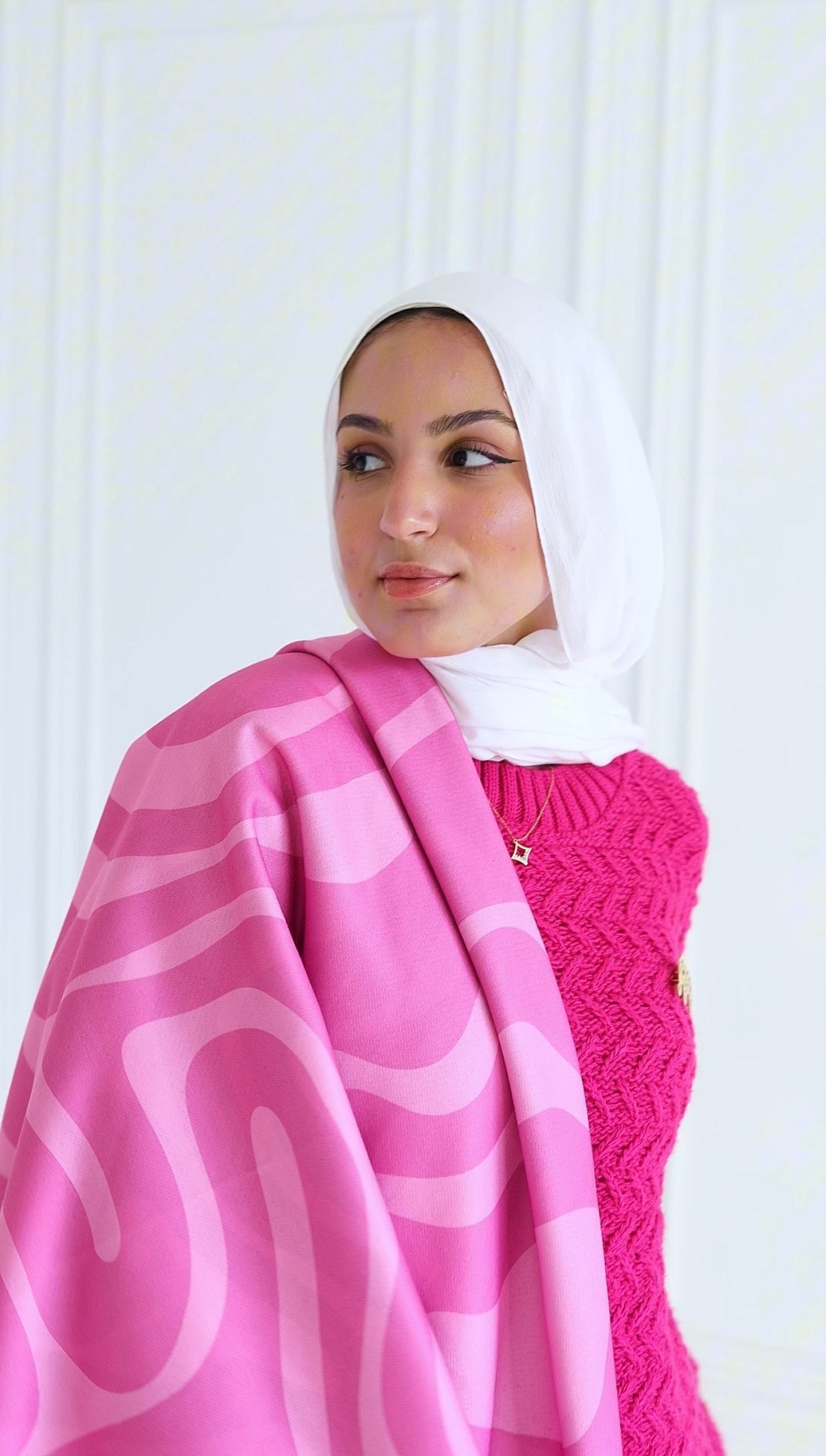 Tia pullover + Funky Stripes Scarf