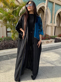 Velvet abaya