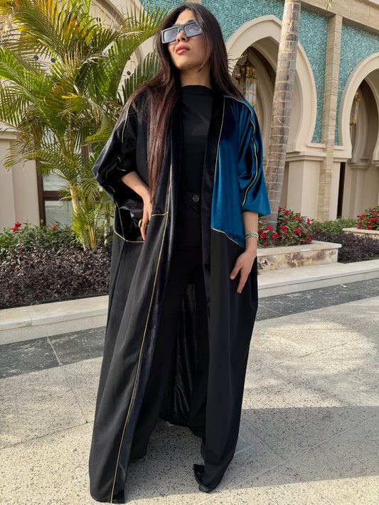 Velvet abaya