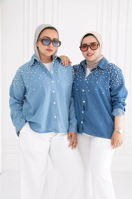 Pearl Denim Shirt