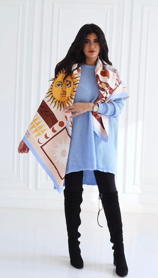 GiGi Pullover + Sun & Soul Scarf