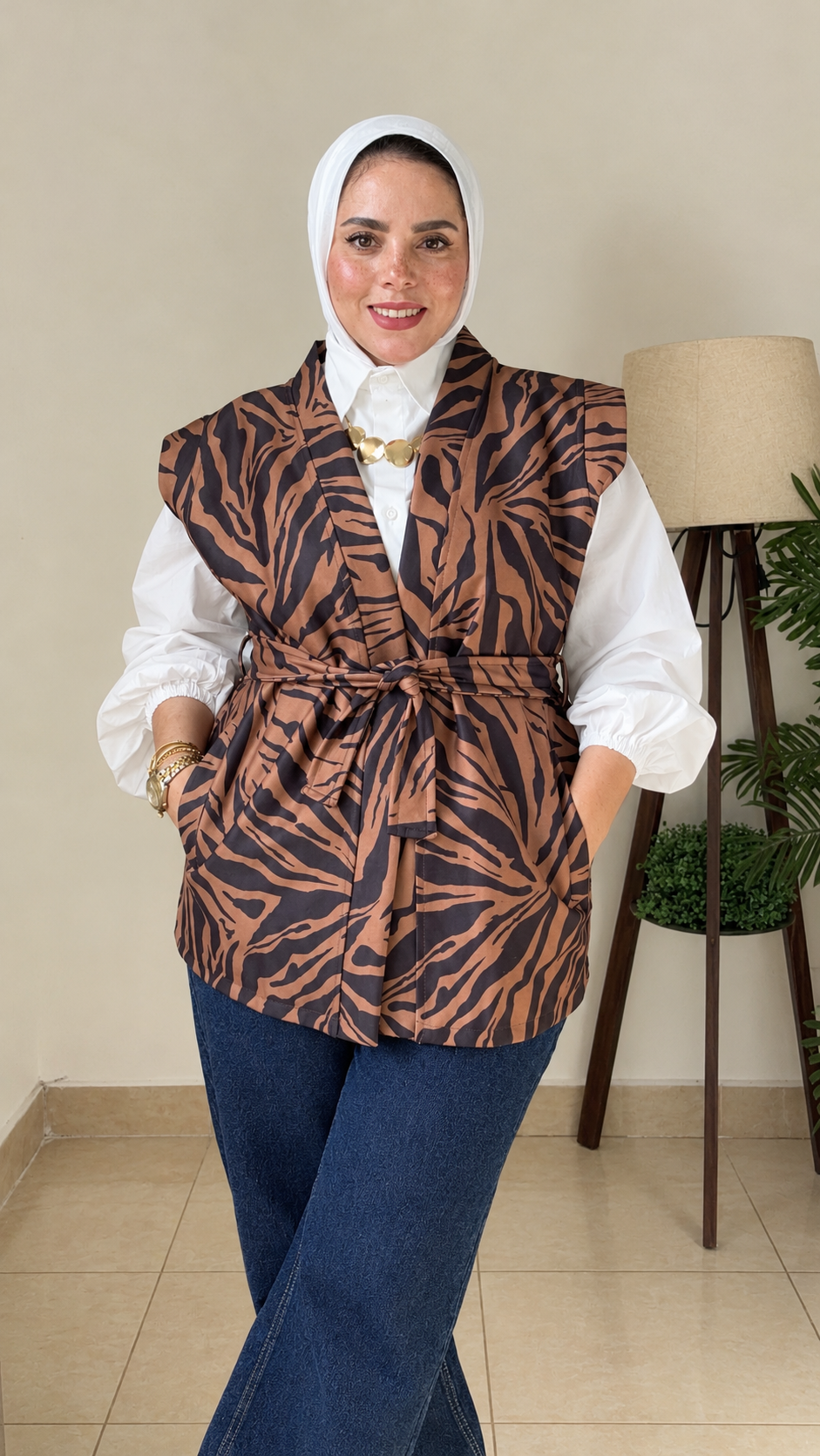 Red Panthera Vest