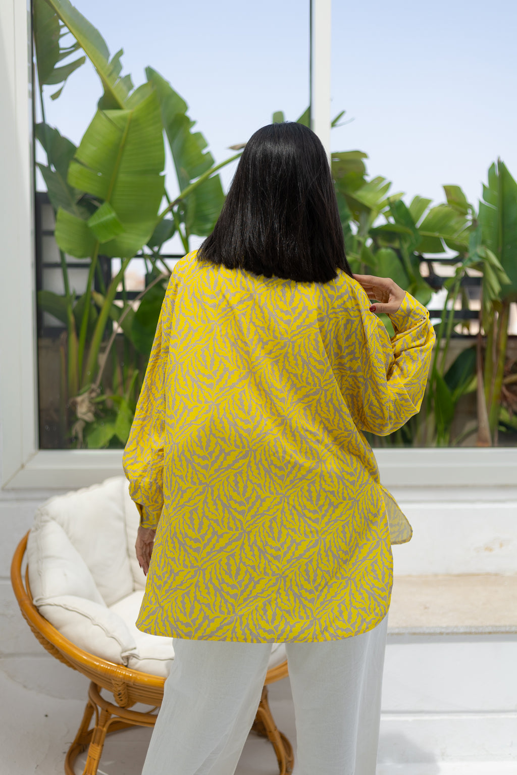 Bloom golden blouse