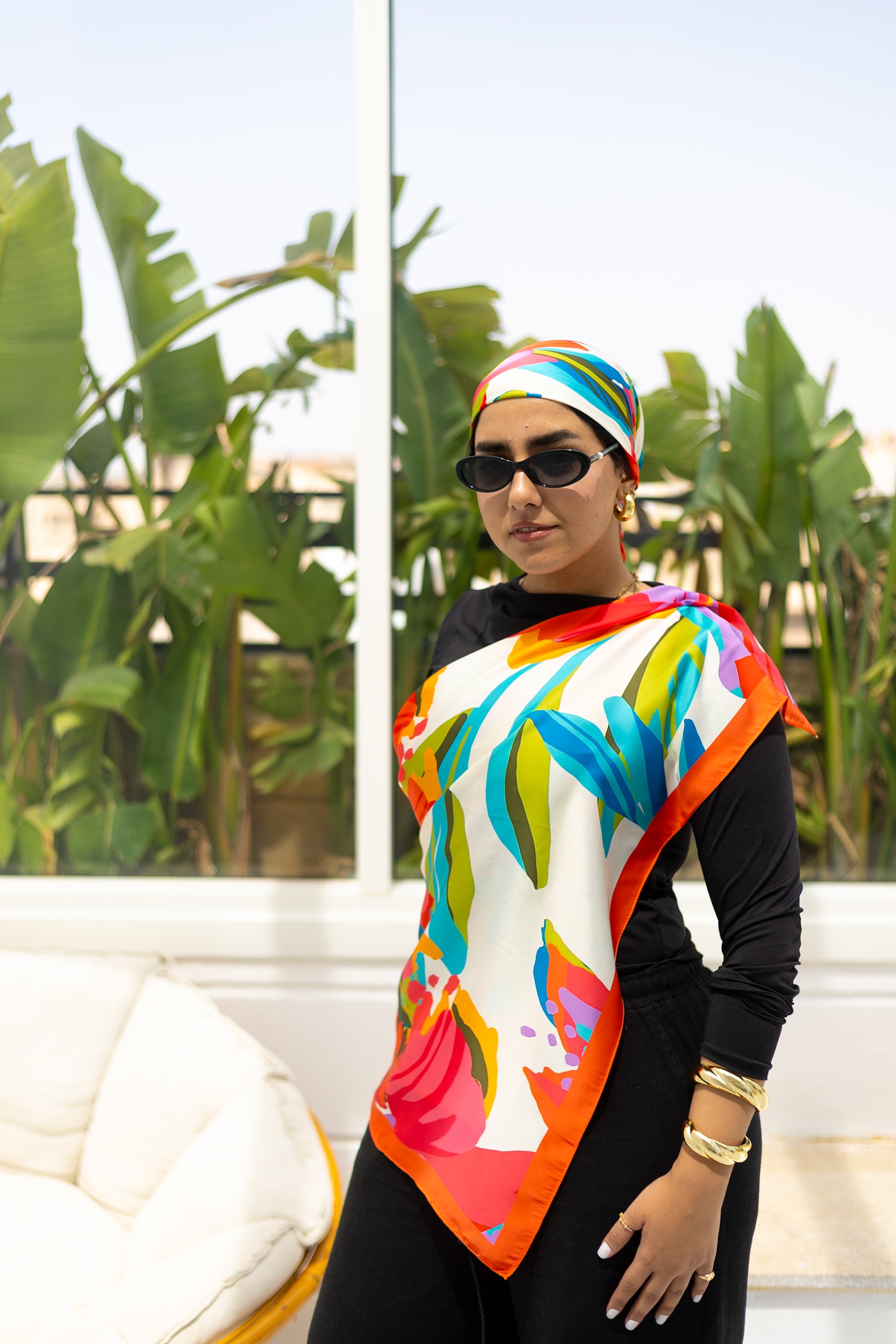 Flora Fiesta Scarf