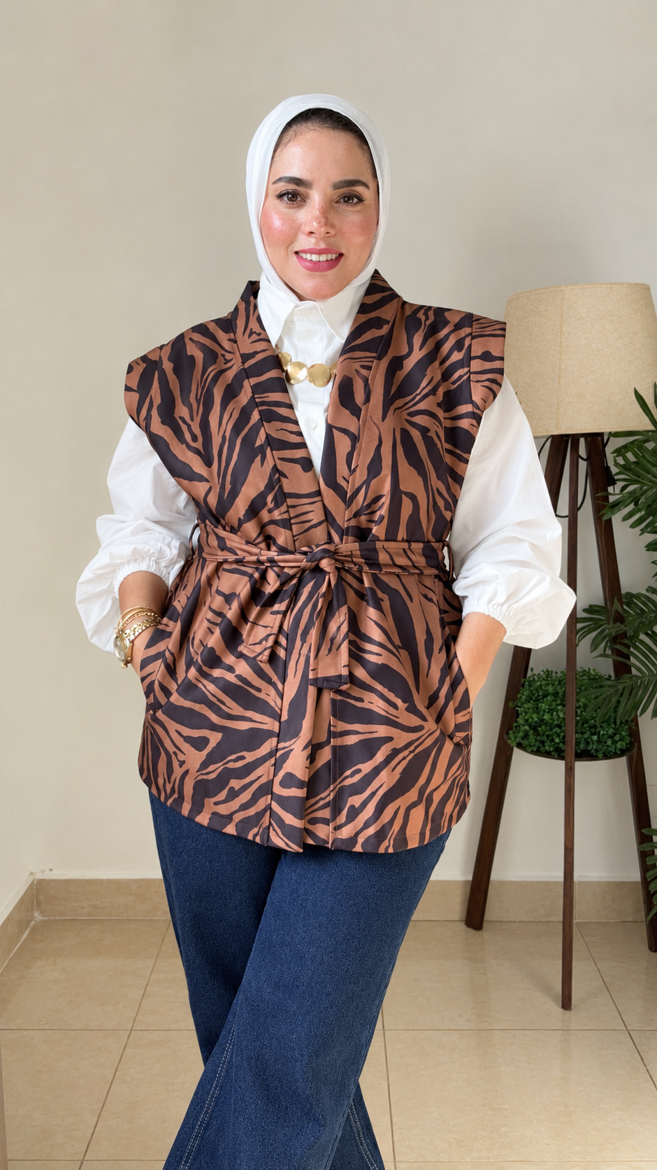 Red Panthera Vest