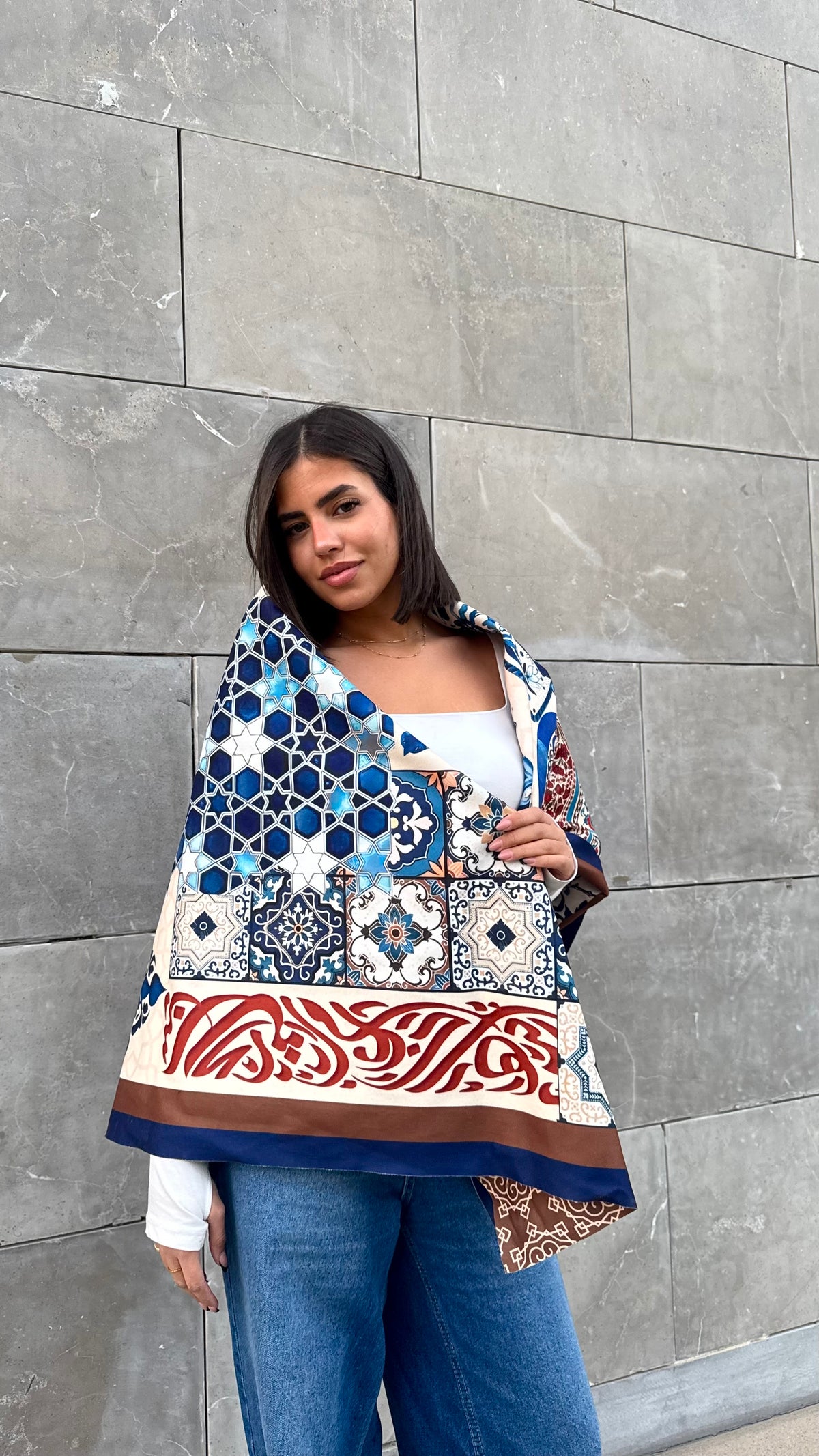 Moroccan Mosaic Scarf