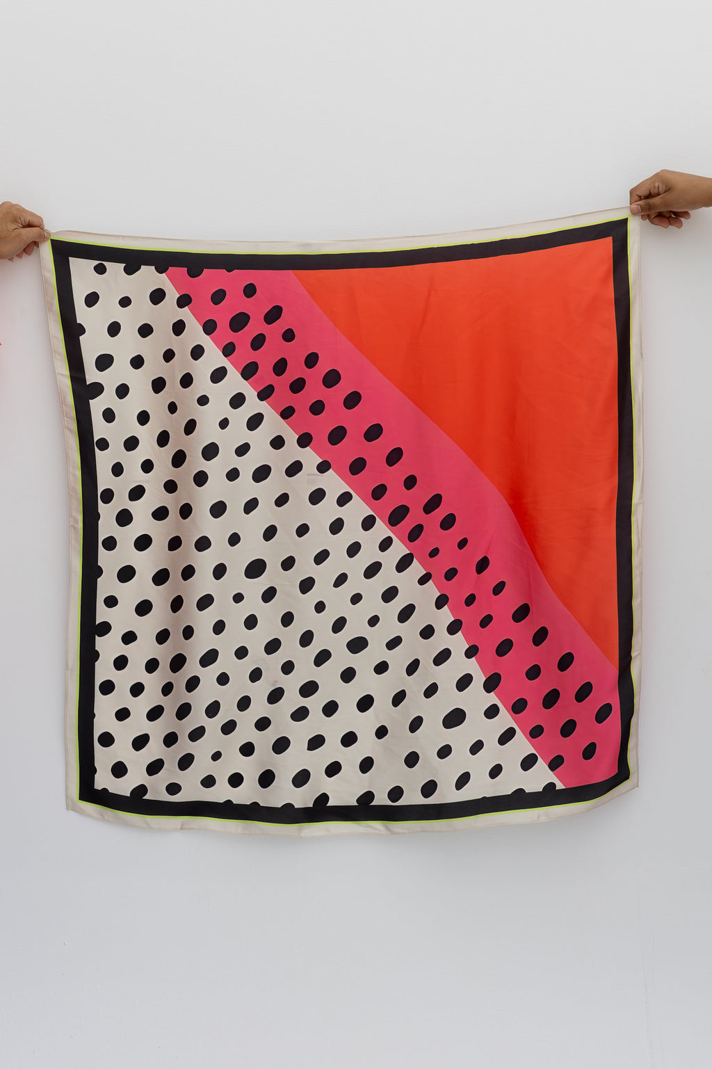 Coral Pop scarf