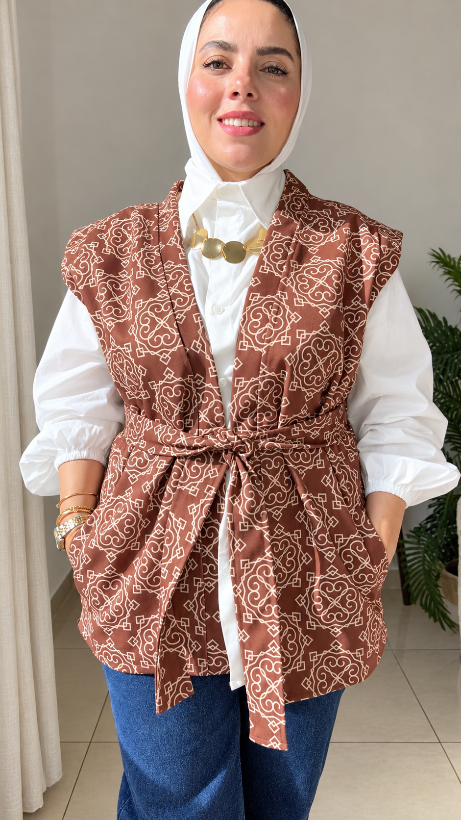 Moroccan Mosaic Vest