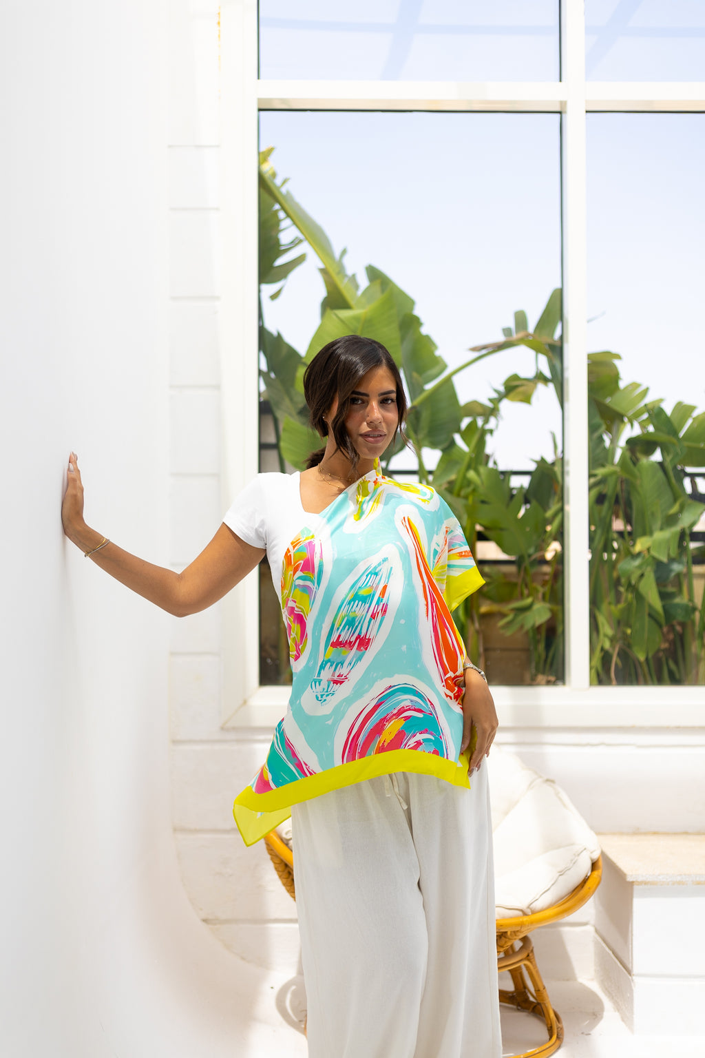 Ocean Pop Scarf
