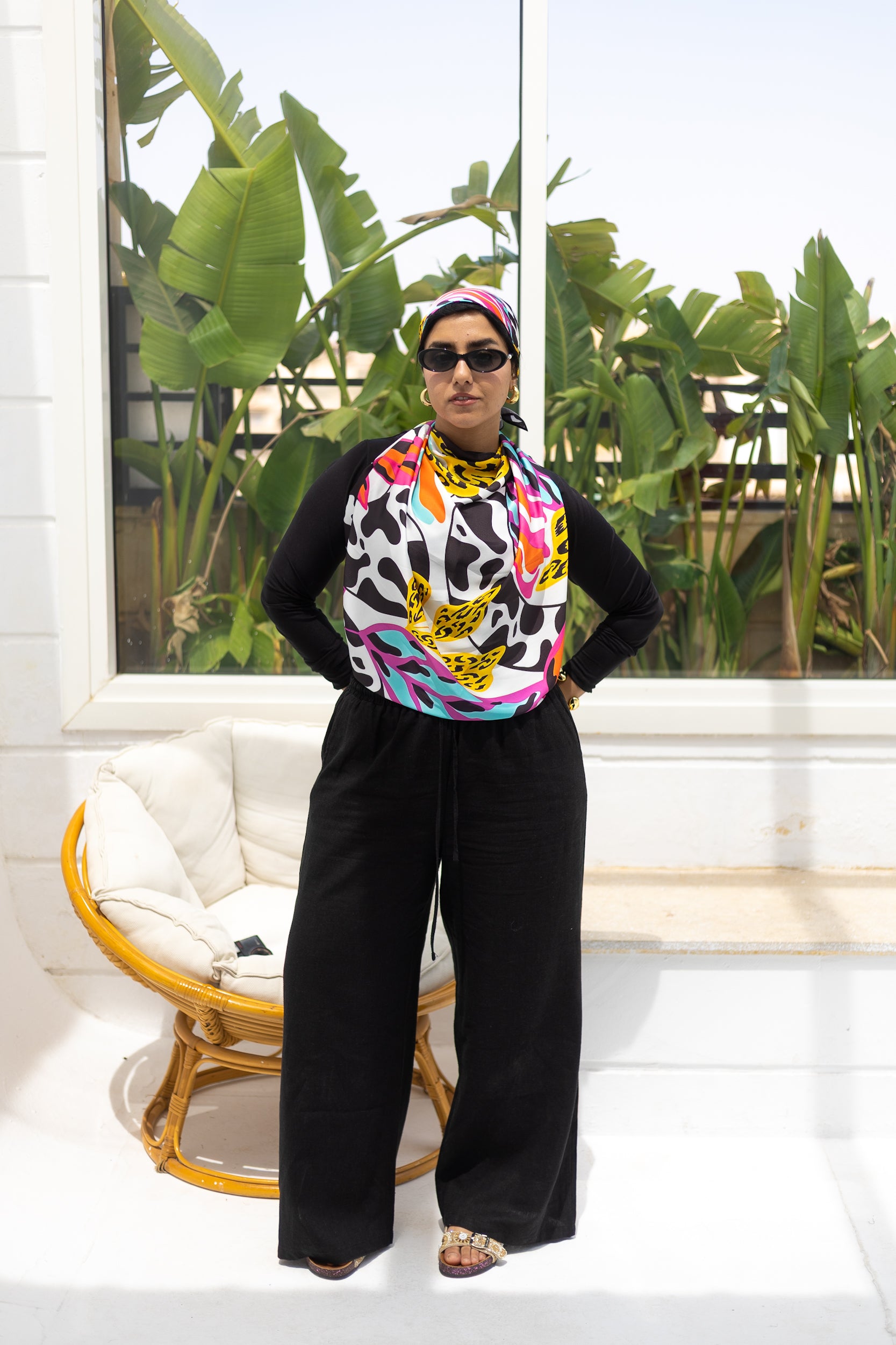 Neon Jungle Scarf
