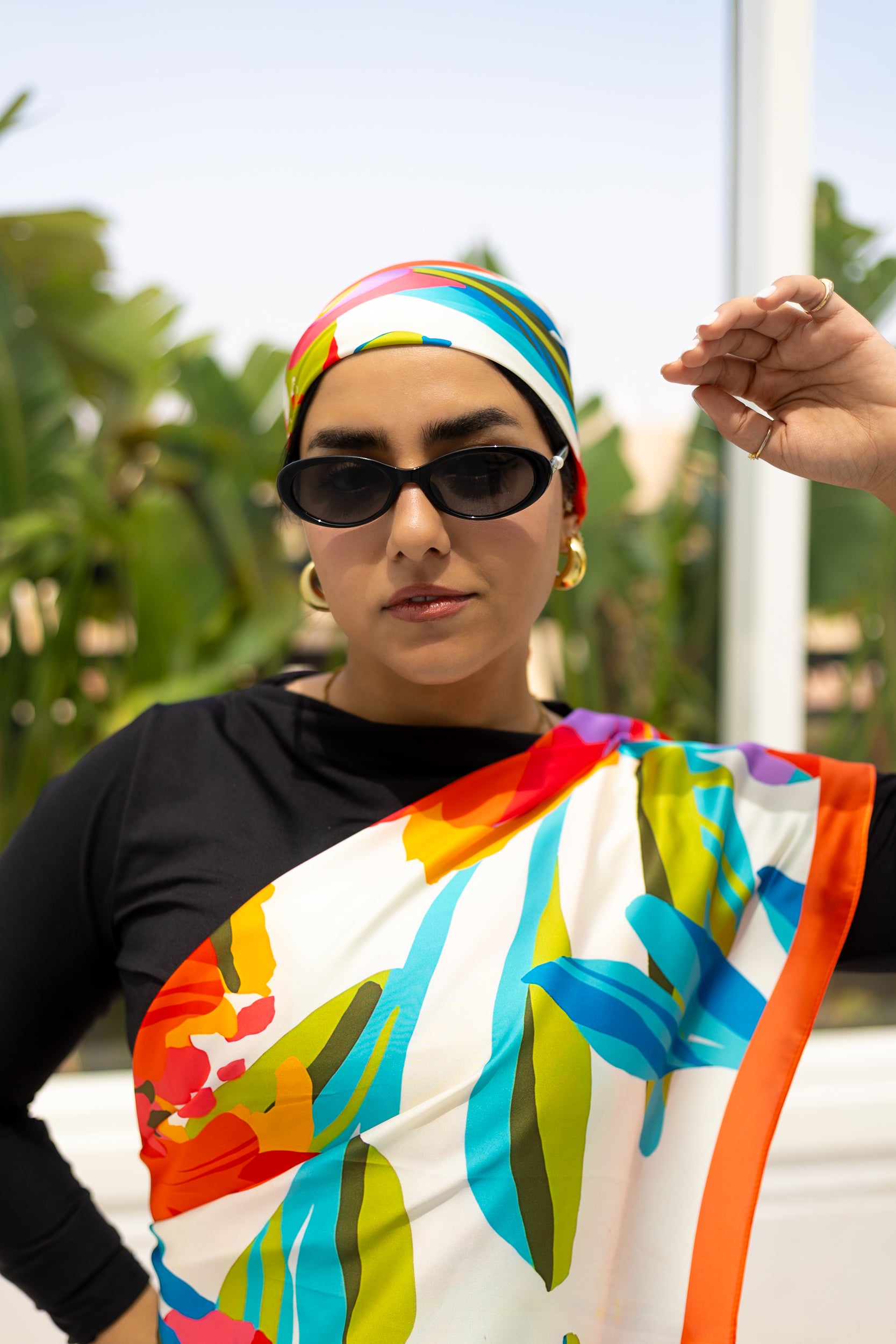 Flora Fiesta Scarf
