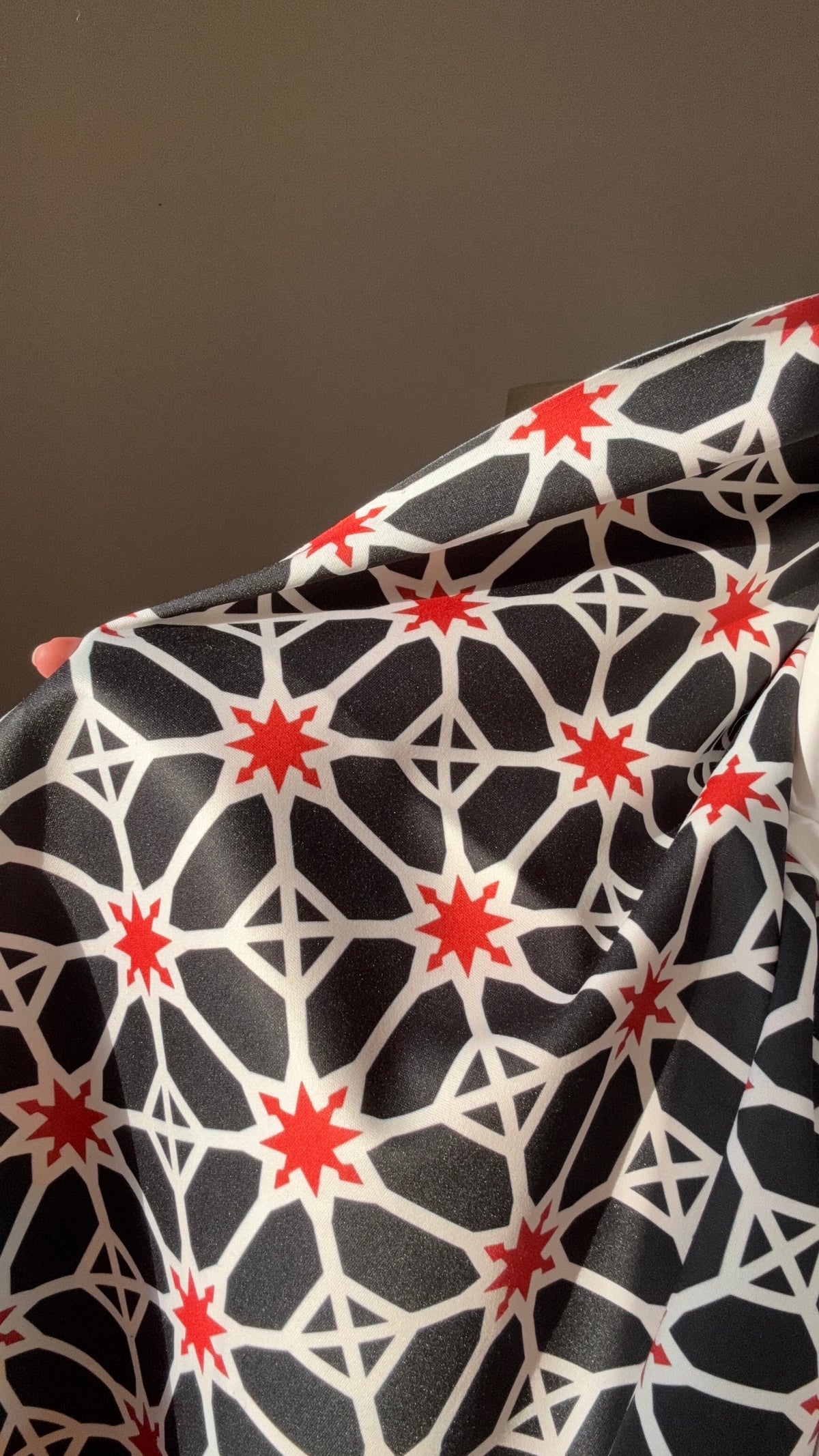 Abstract fusion scarf rectangle