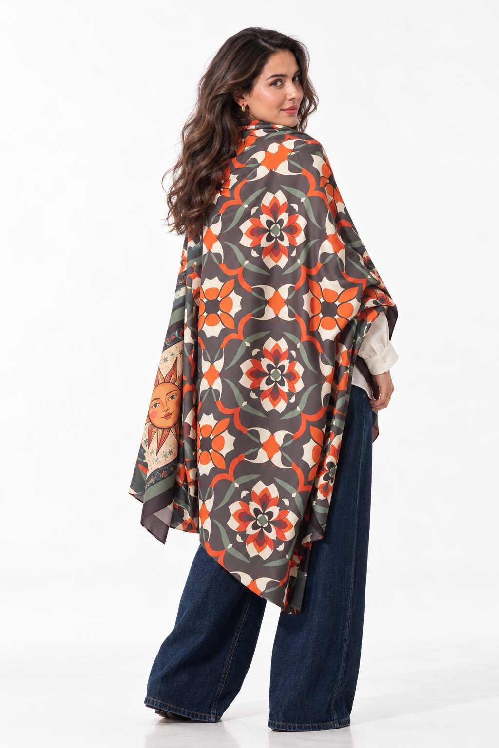 Sunset Mosaic Scarf
